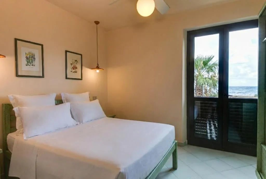 Bed in Phi Hotel La Tonnara di Bonagia