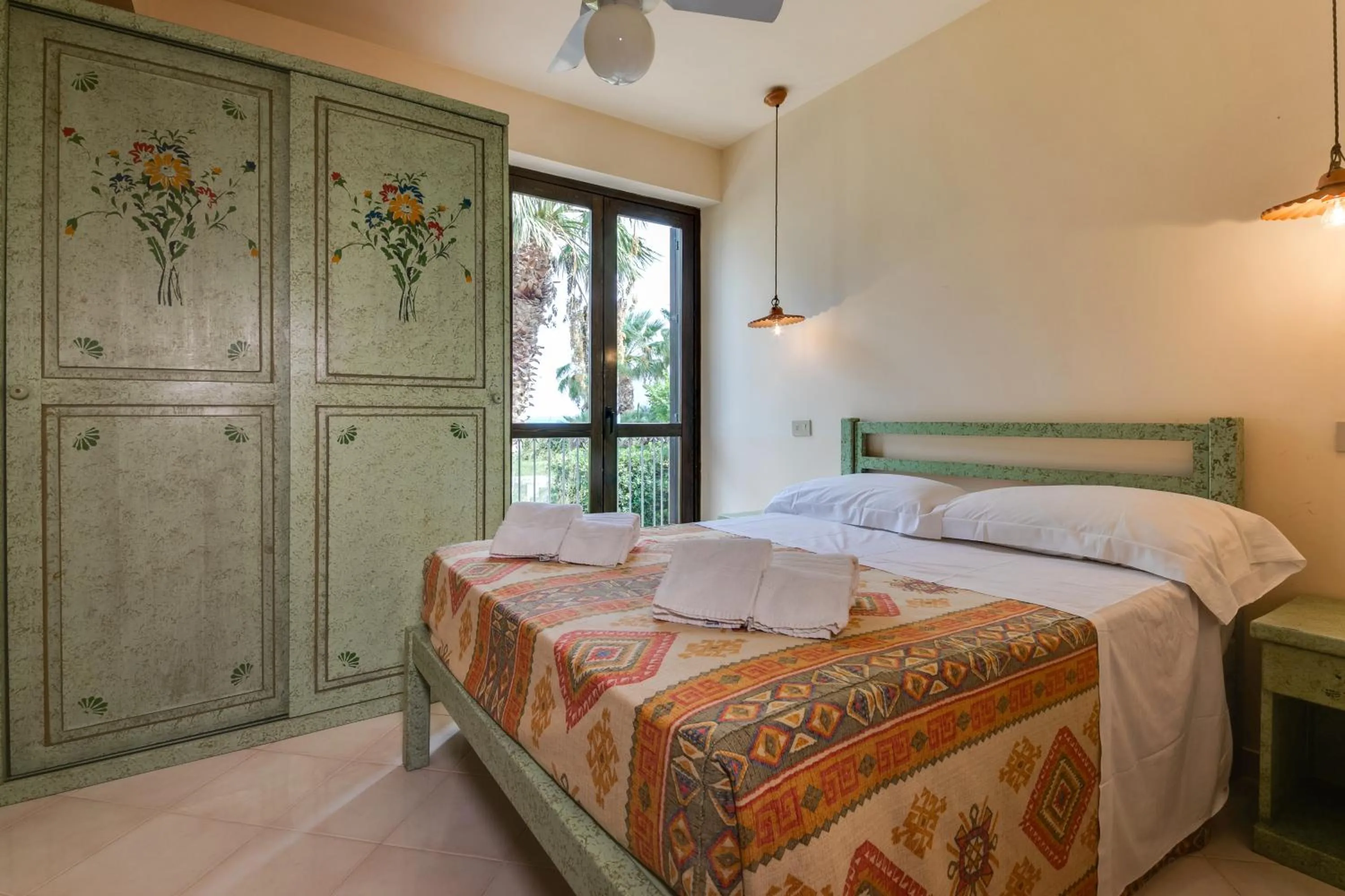 Bed in Phi Hotel La Tonnara di Bonagia