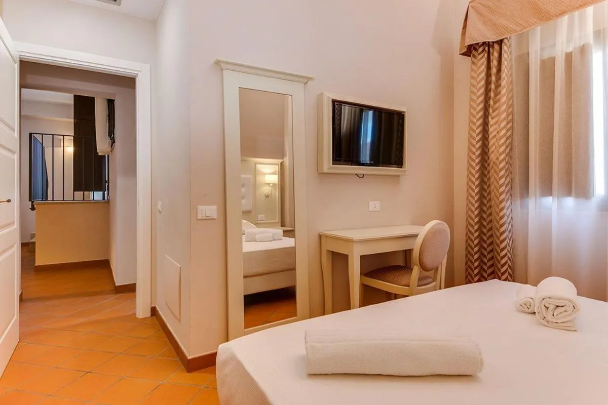 Bed in Phi Hotel La Tonnara di Bonagia