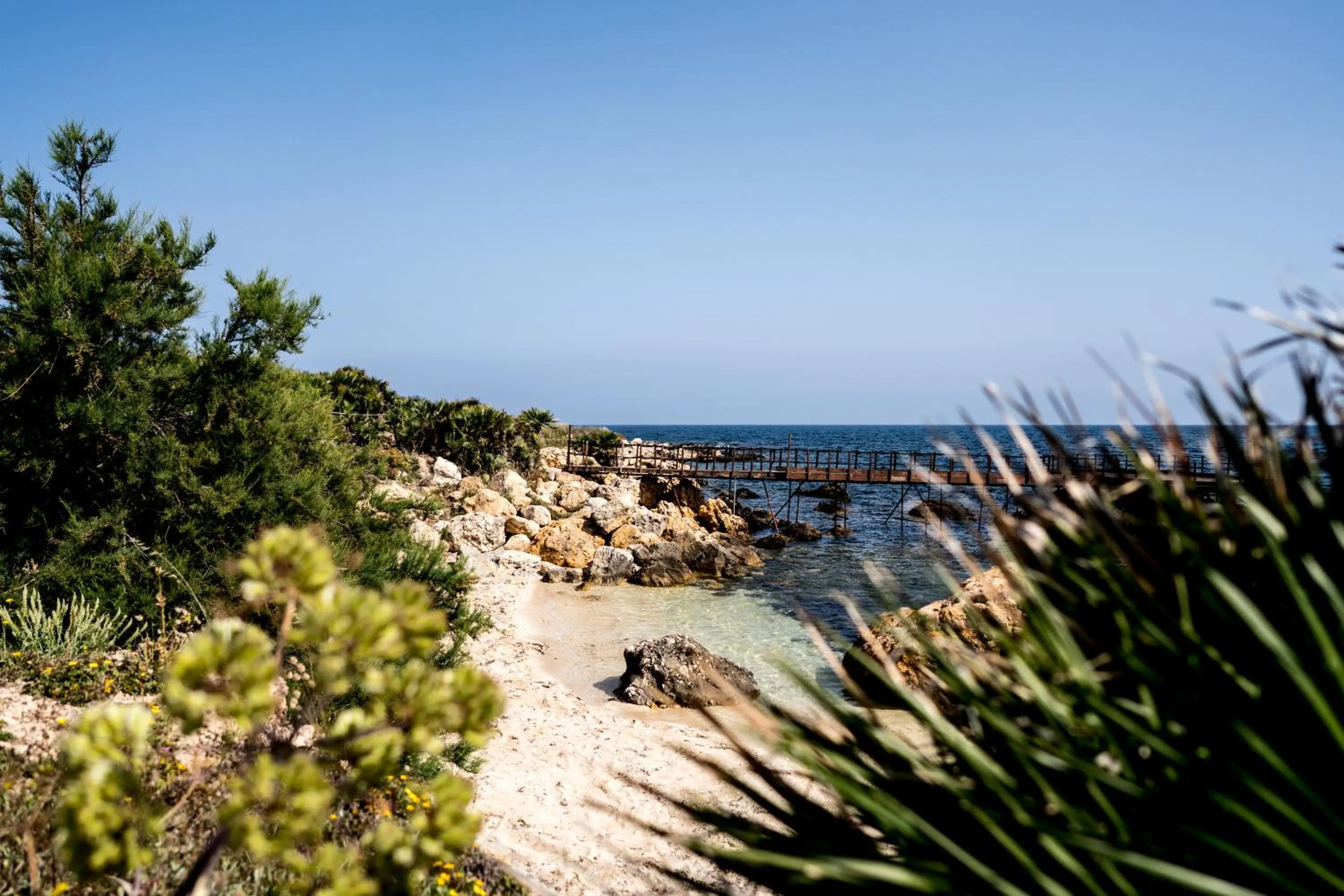 Beach in Phi Hotel La Tonnara di Bonagia