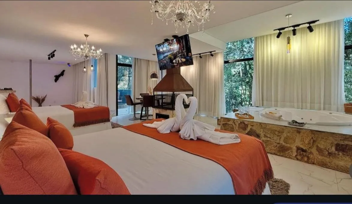 Bedroom, Bed in Resort Magnifico