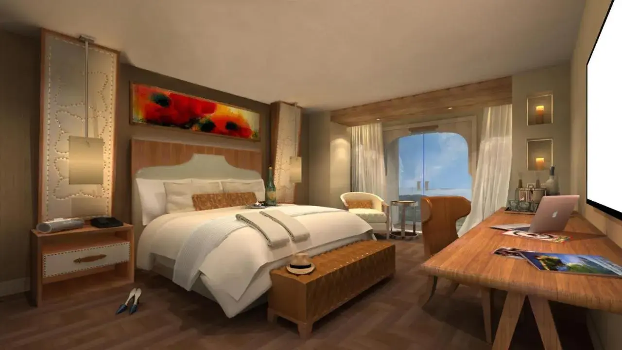 Bed in Del Lago Resort & Casino Bed in Del Lago Resort & Casino