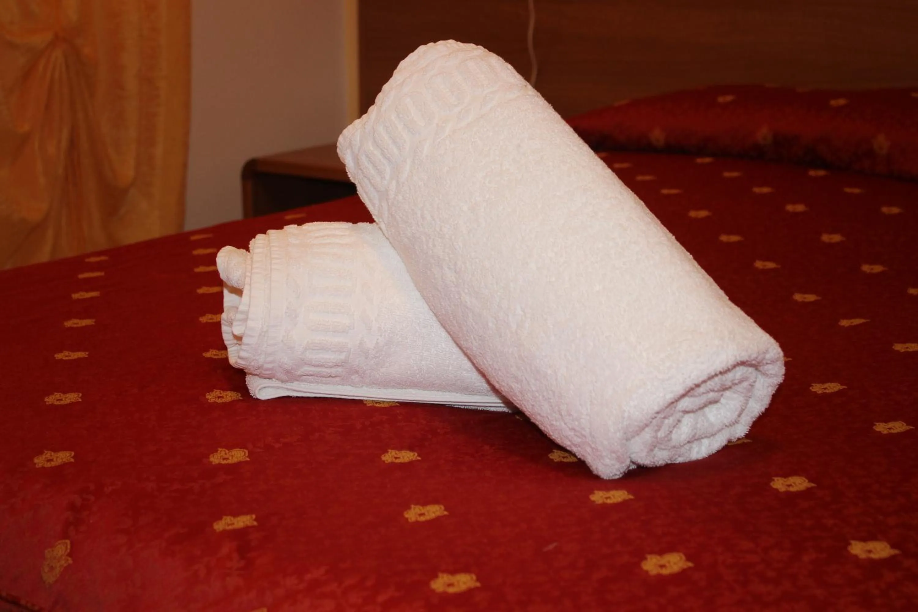 Decorative detail, Bed in Albergo Filietto