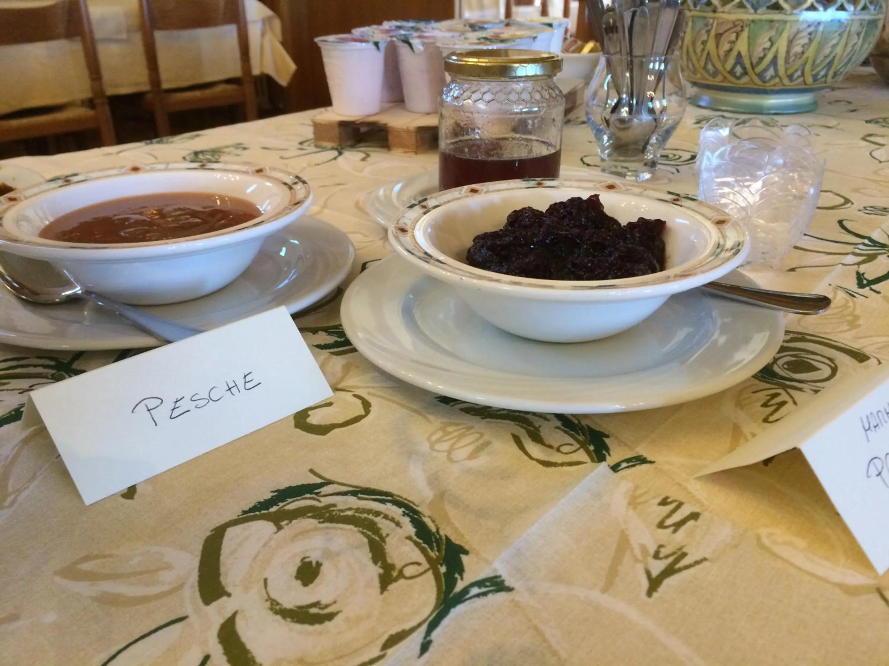 Italian breakfast in Albergo Filietto