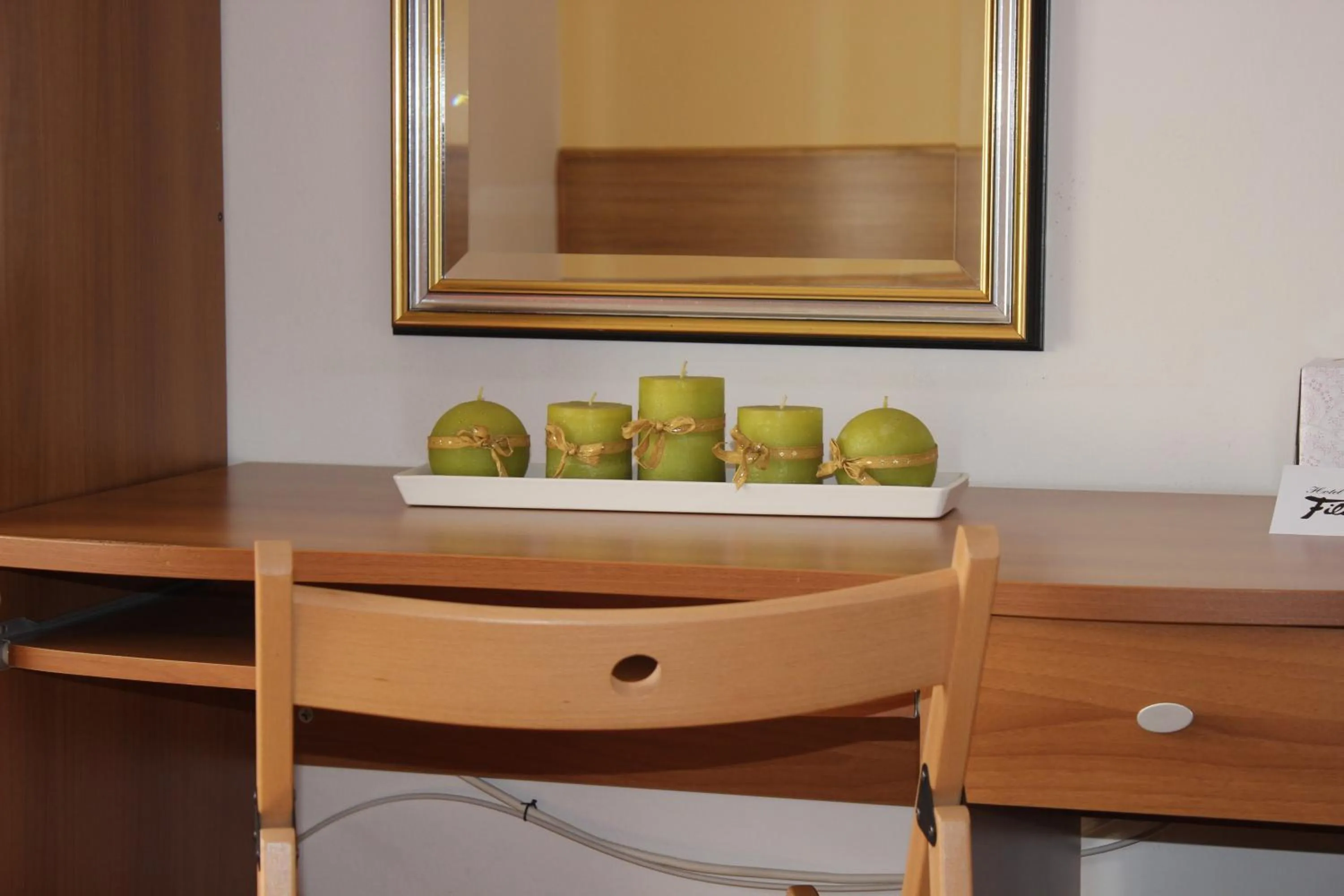 Decorative detail in Albergo Filietto