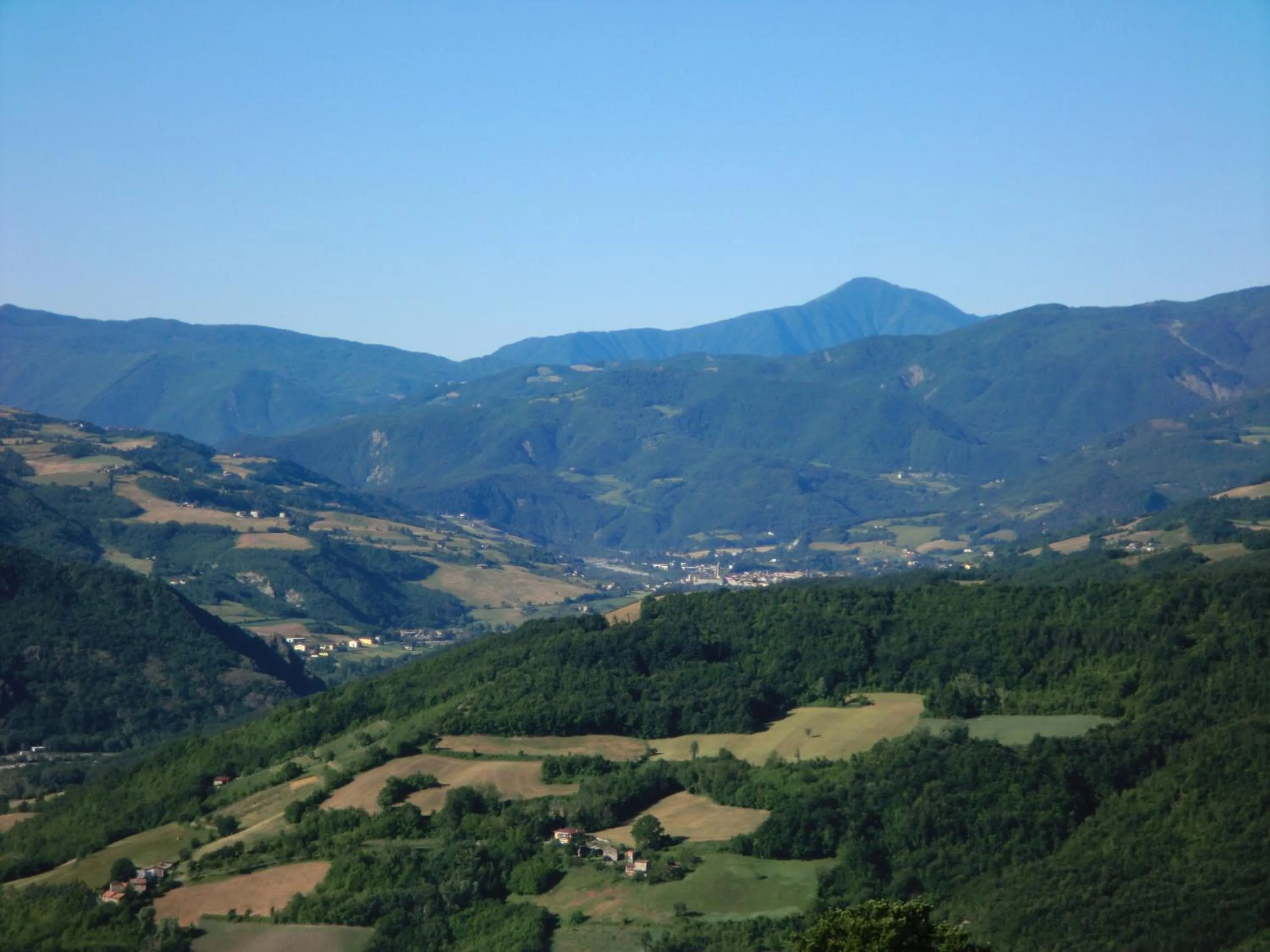 Mountain view in Albergo Filietto