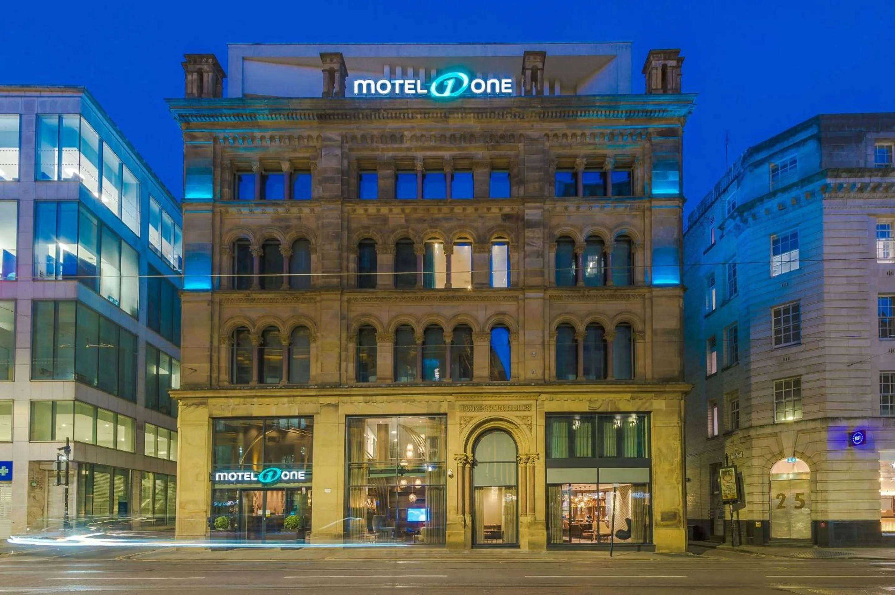 Facade/entrance in Motel One Manchester-Royal Exchange