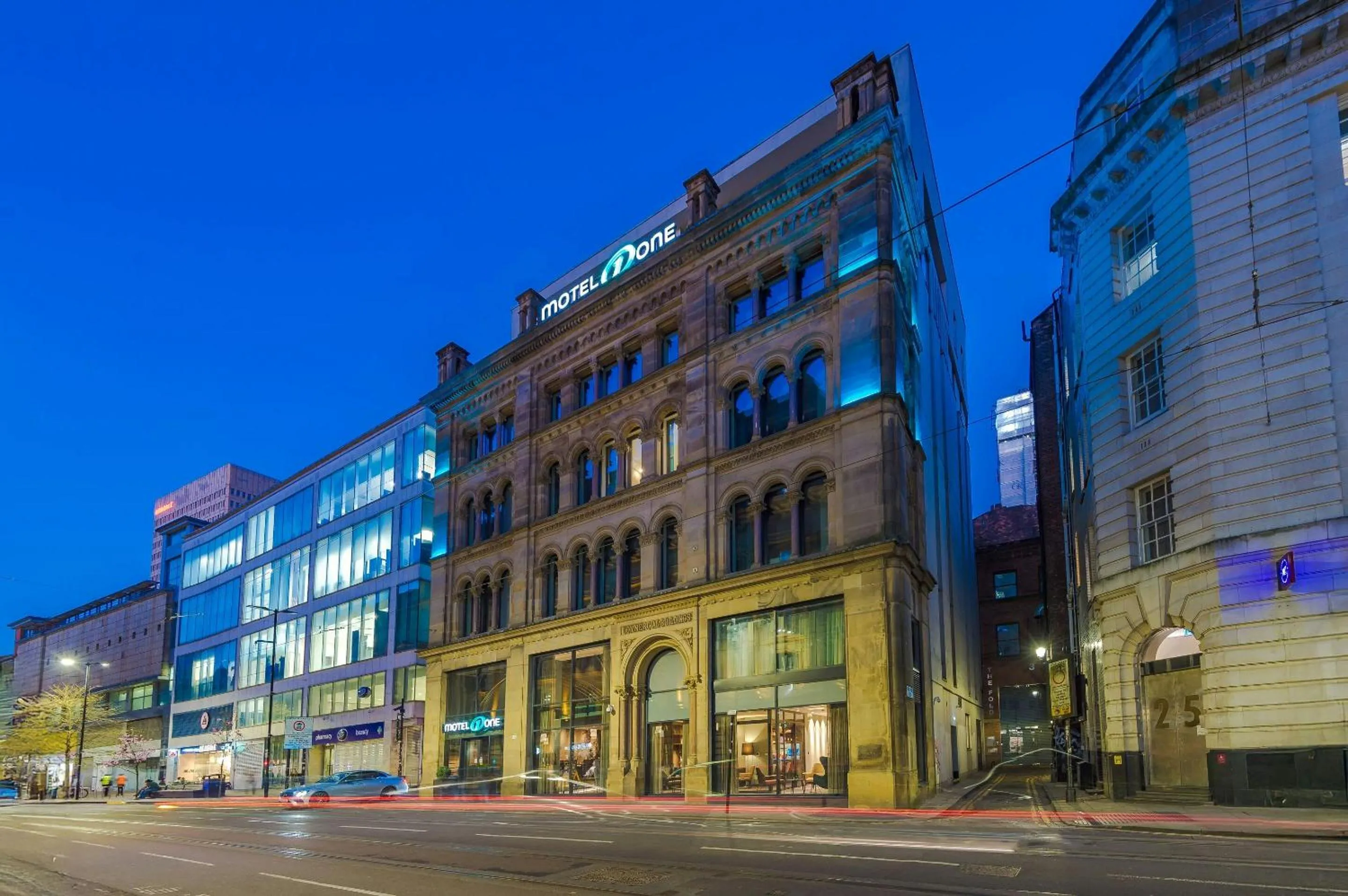 Facade/entrance in Motel One Manchester-Royal Exchange