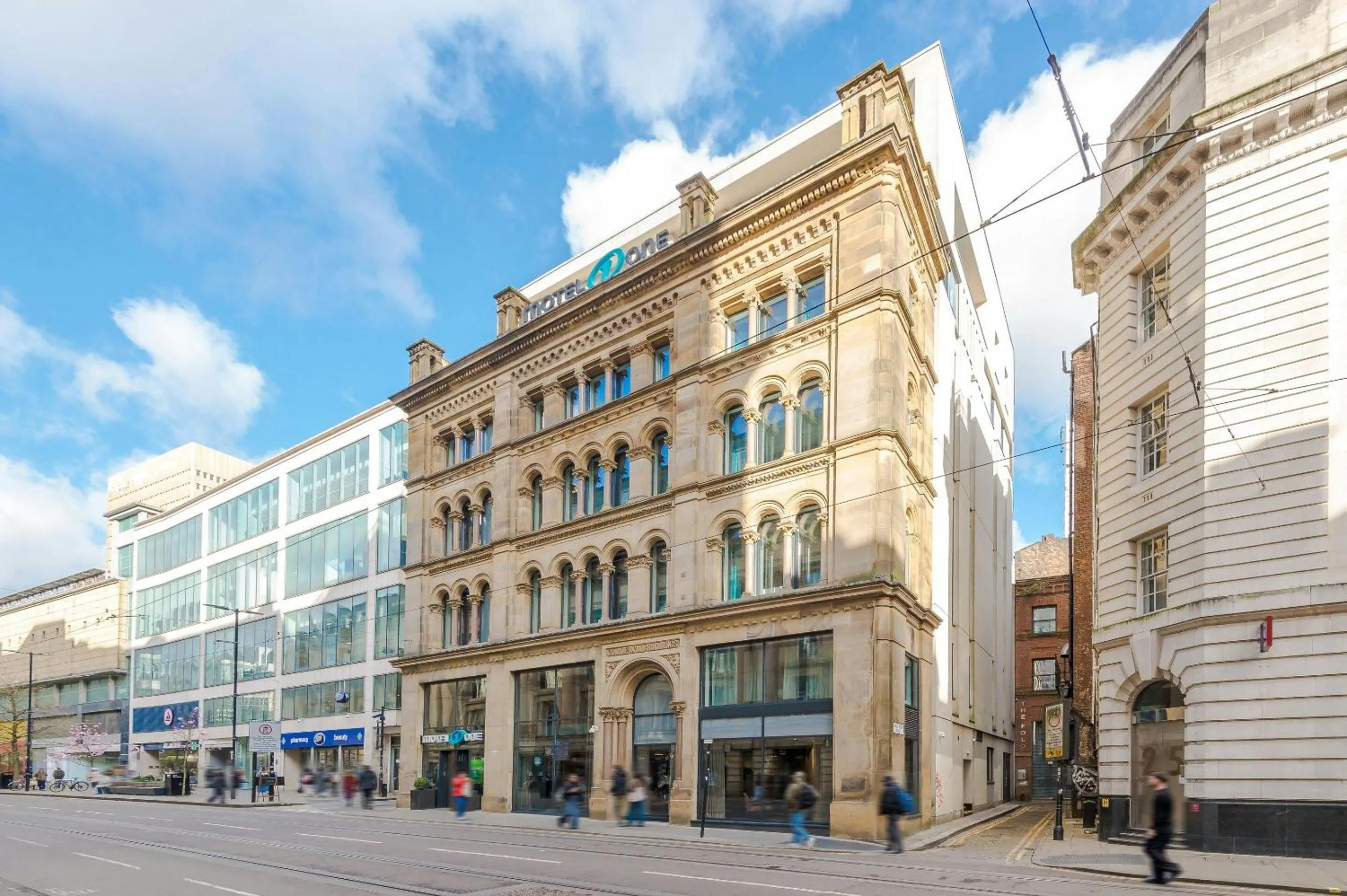 Facade/entrance in Motel One Manchester-Royal Exchange