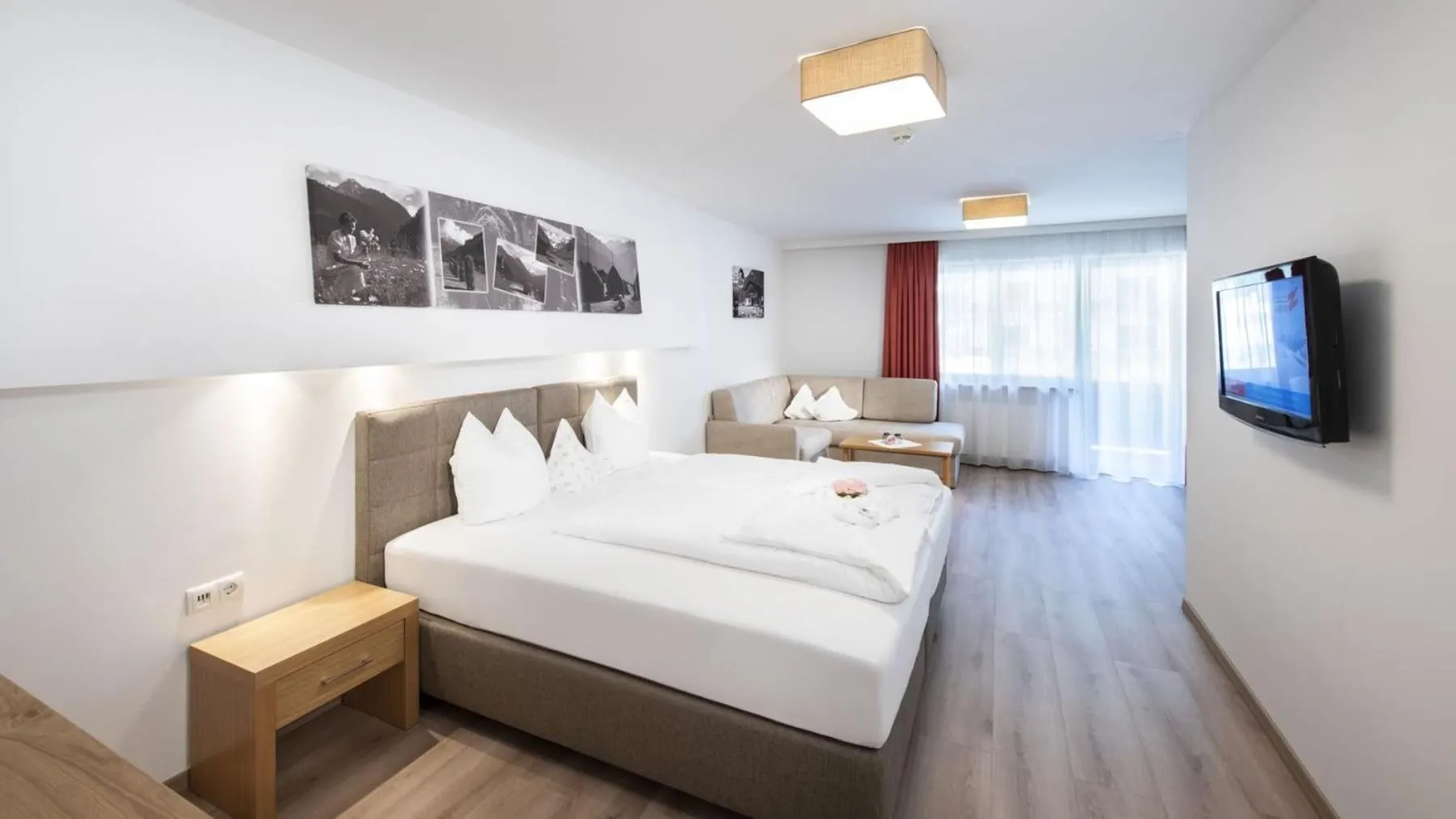Photo of the whole room, Bed in Hotel Neuwirt