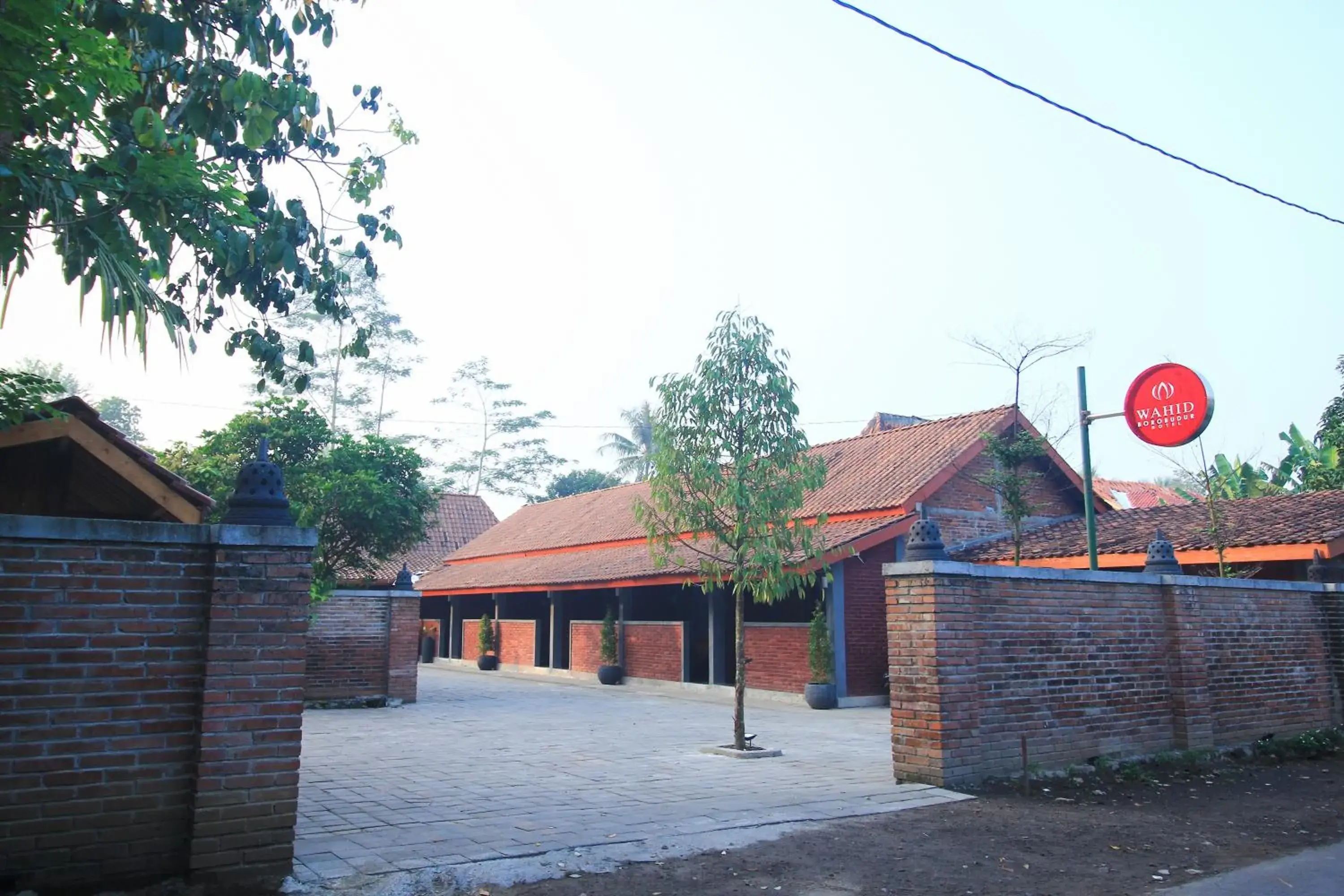 Facade/entrance in Wahid Borobudur Facade/entrance in Wahid Borobudur