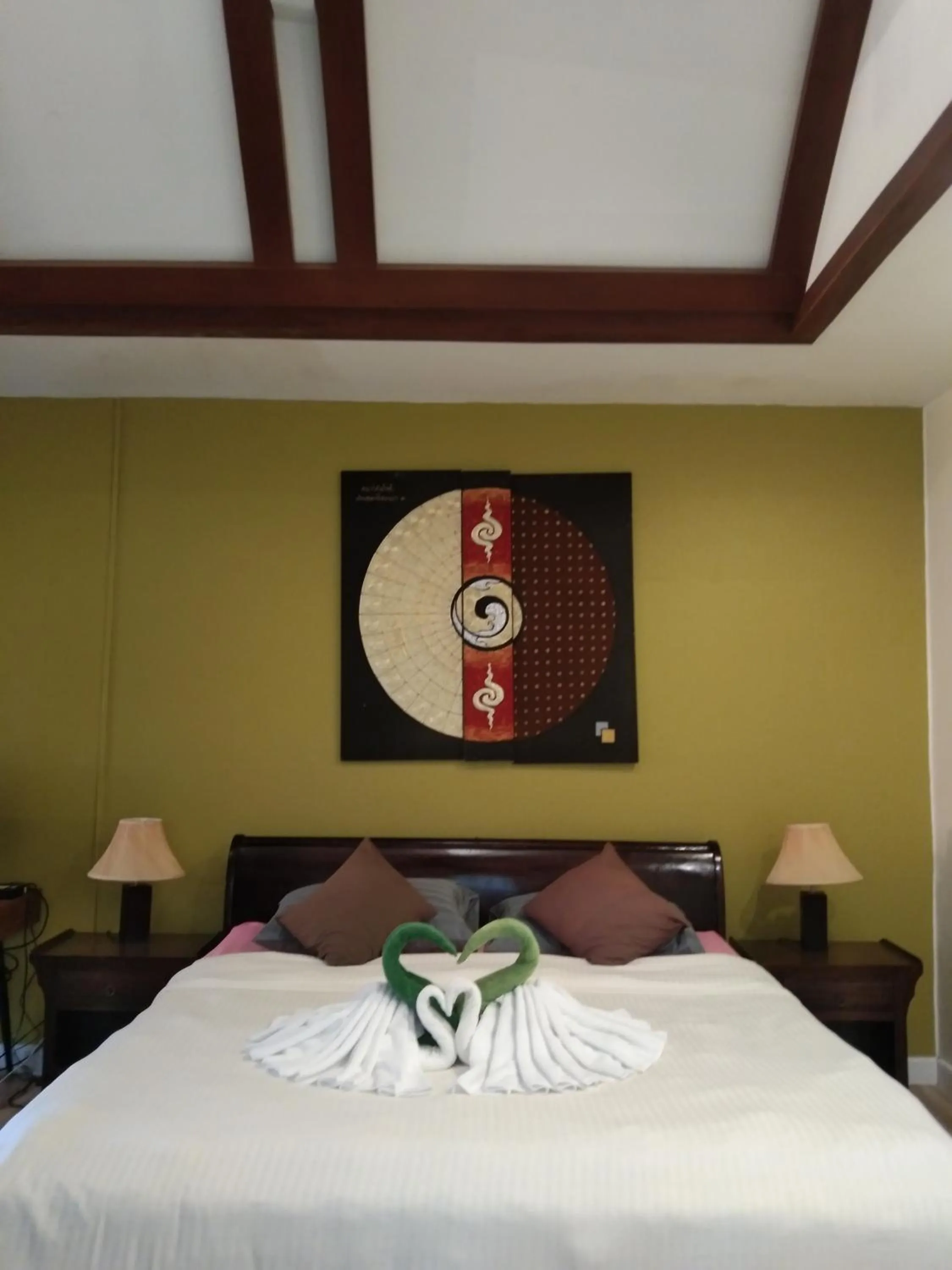 Bedroom, Bed in Villa Chaya