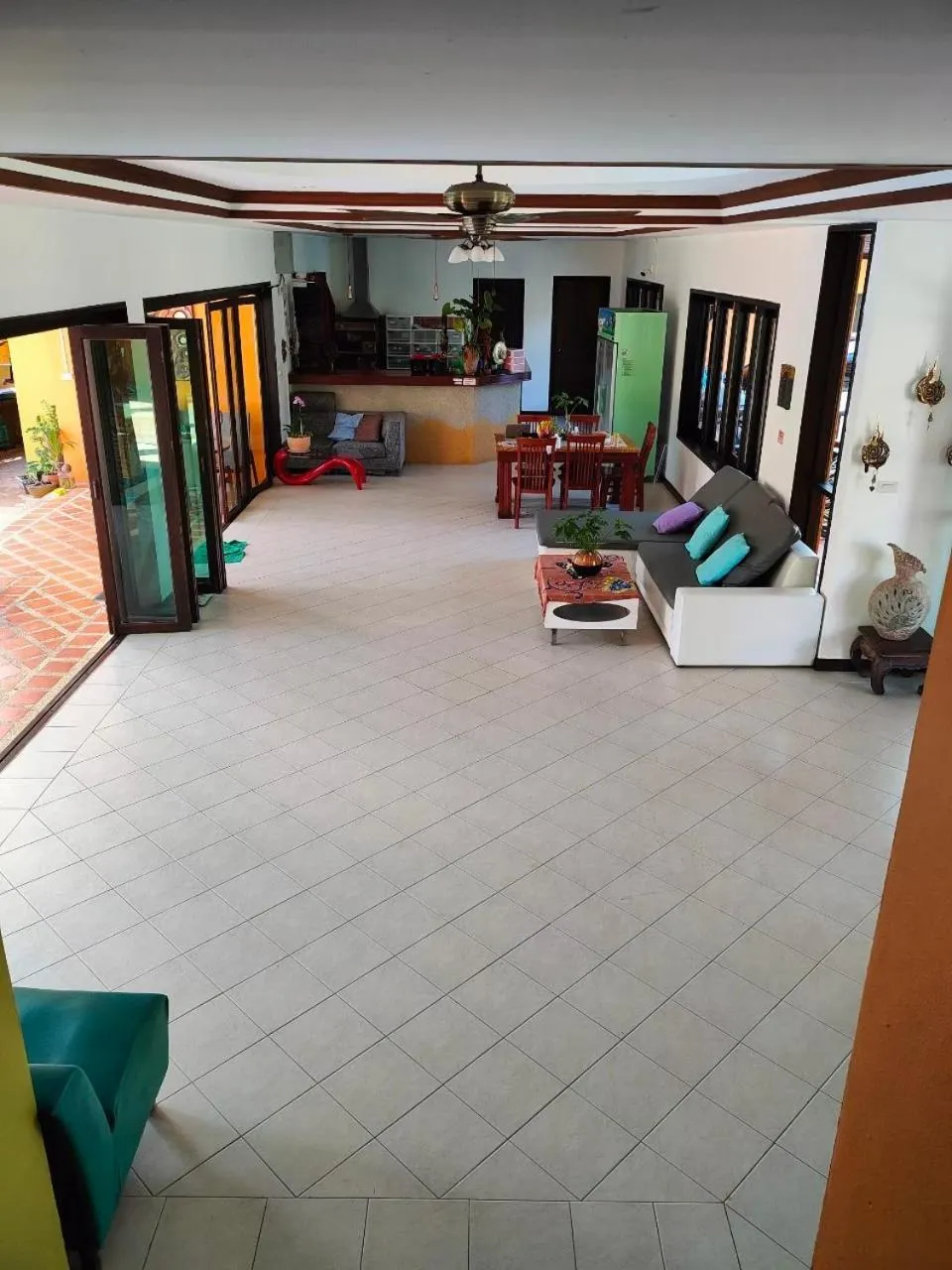 Living room in Villa Chaya
