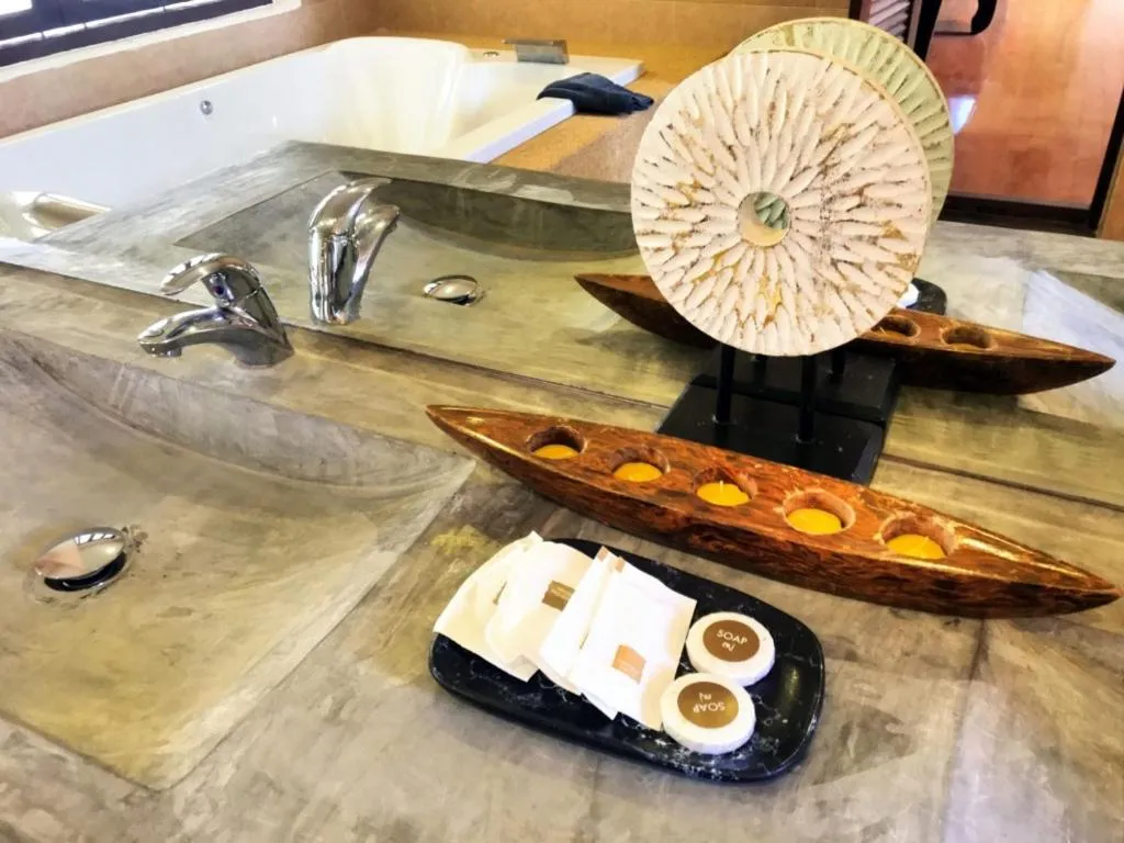 Bathroom in Villa Chaya