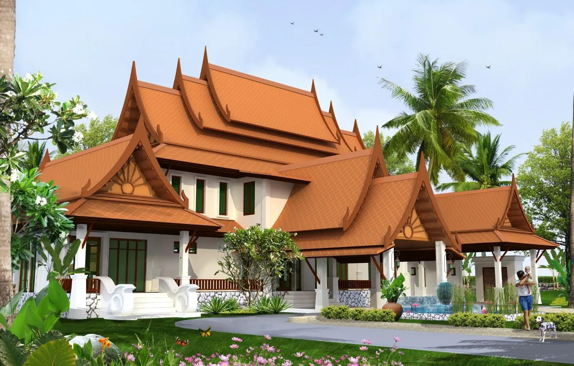 Property building in Villa Chaya Property building in Villa Chaya