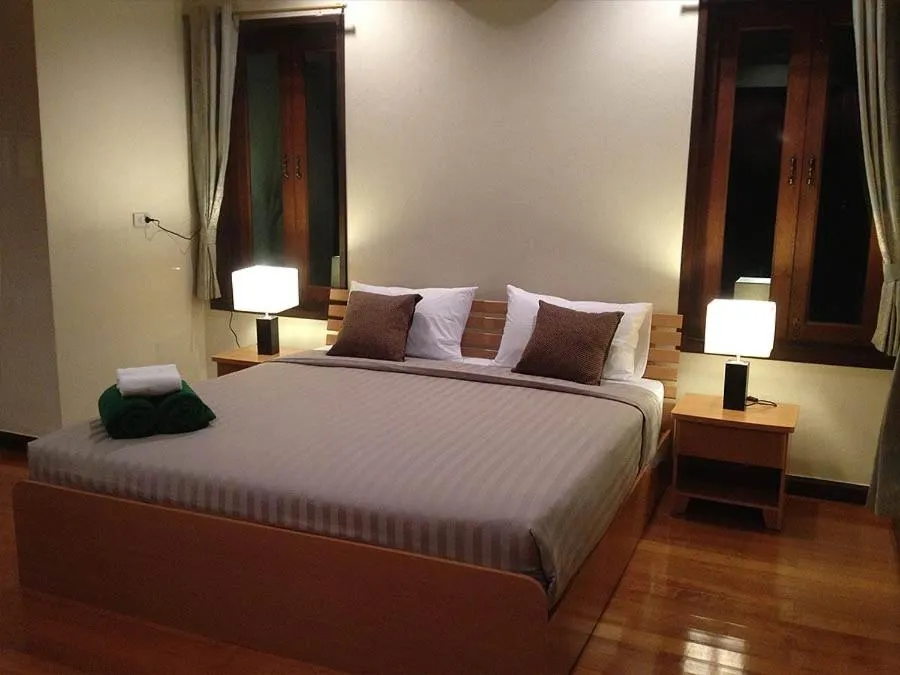 Bedroom, Bed in Villa Chaya