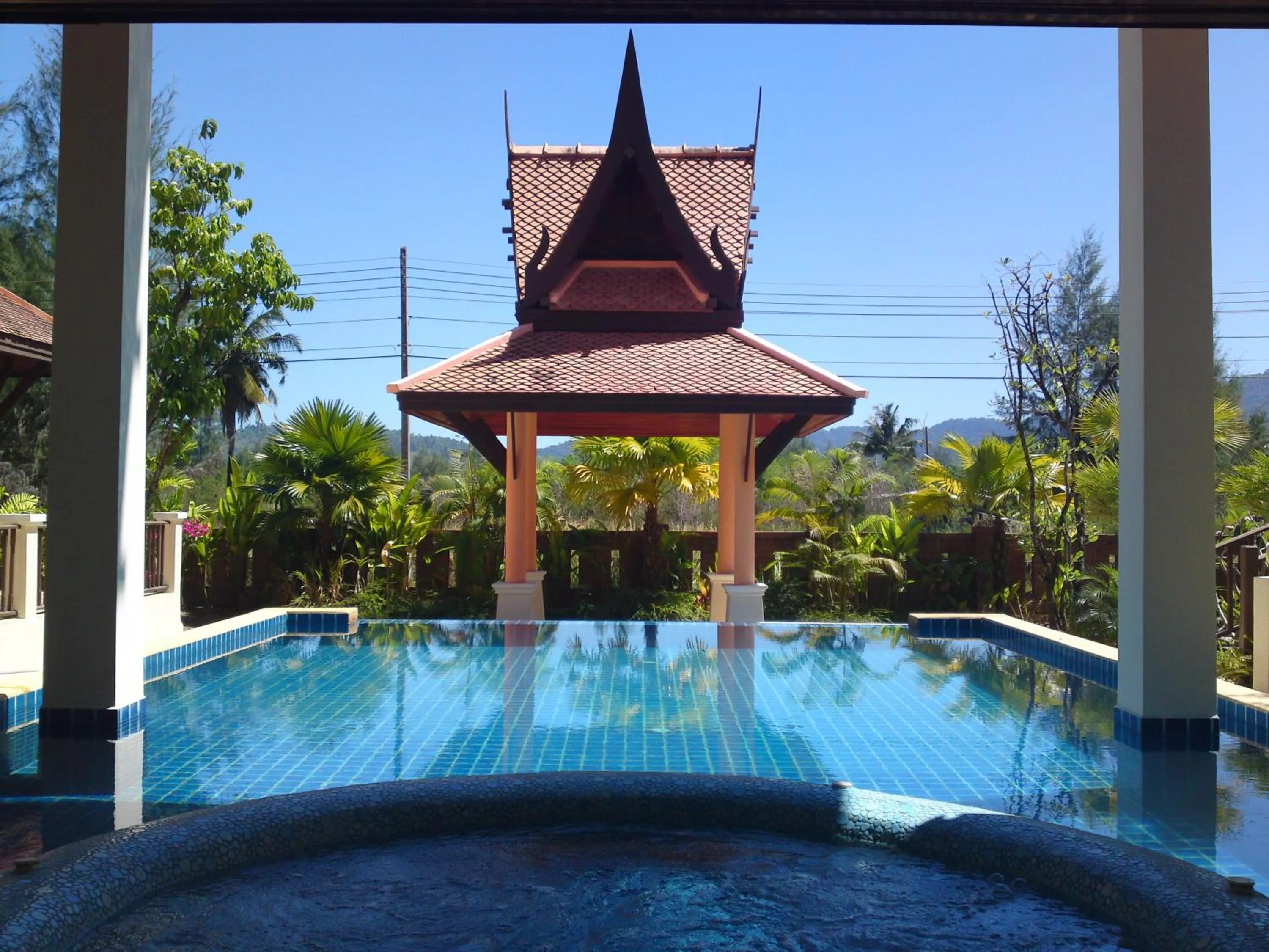 Swimming pool in Villa Chaya