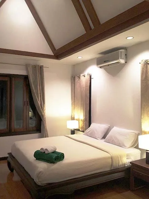 Bedroom, Bed in Villa Chaya