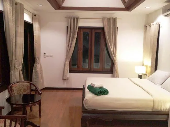 Bedroom, Bed in Villa Chaya