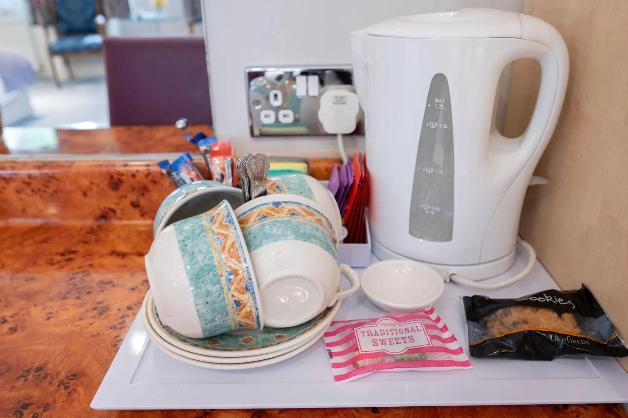 Coffee/tea facilities in The Lanes Hotel