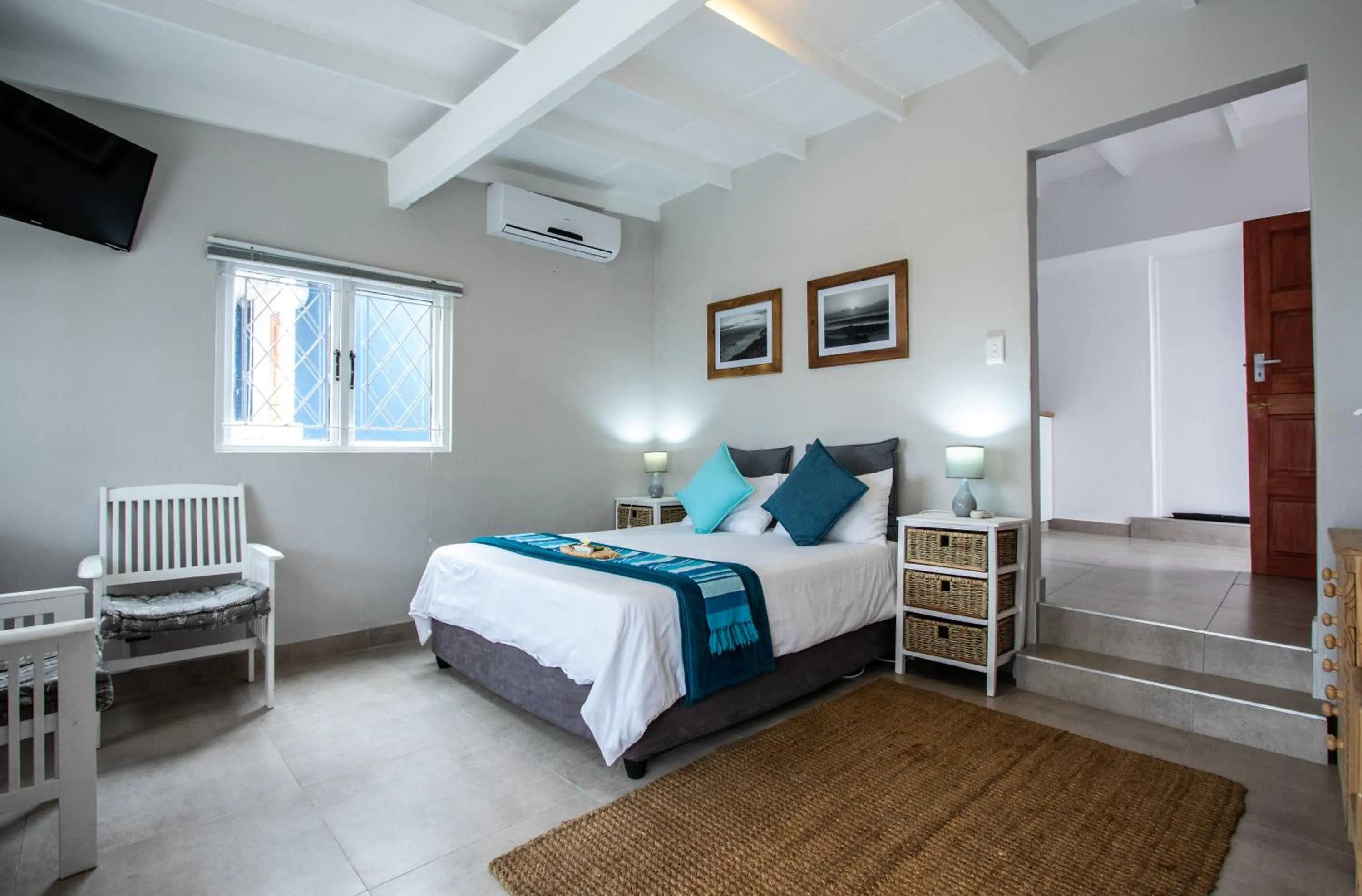 Bed in Surf Motel