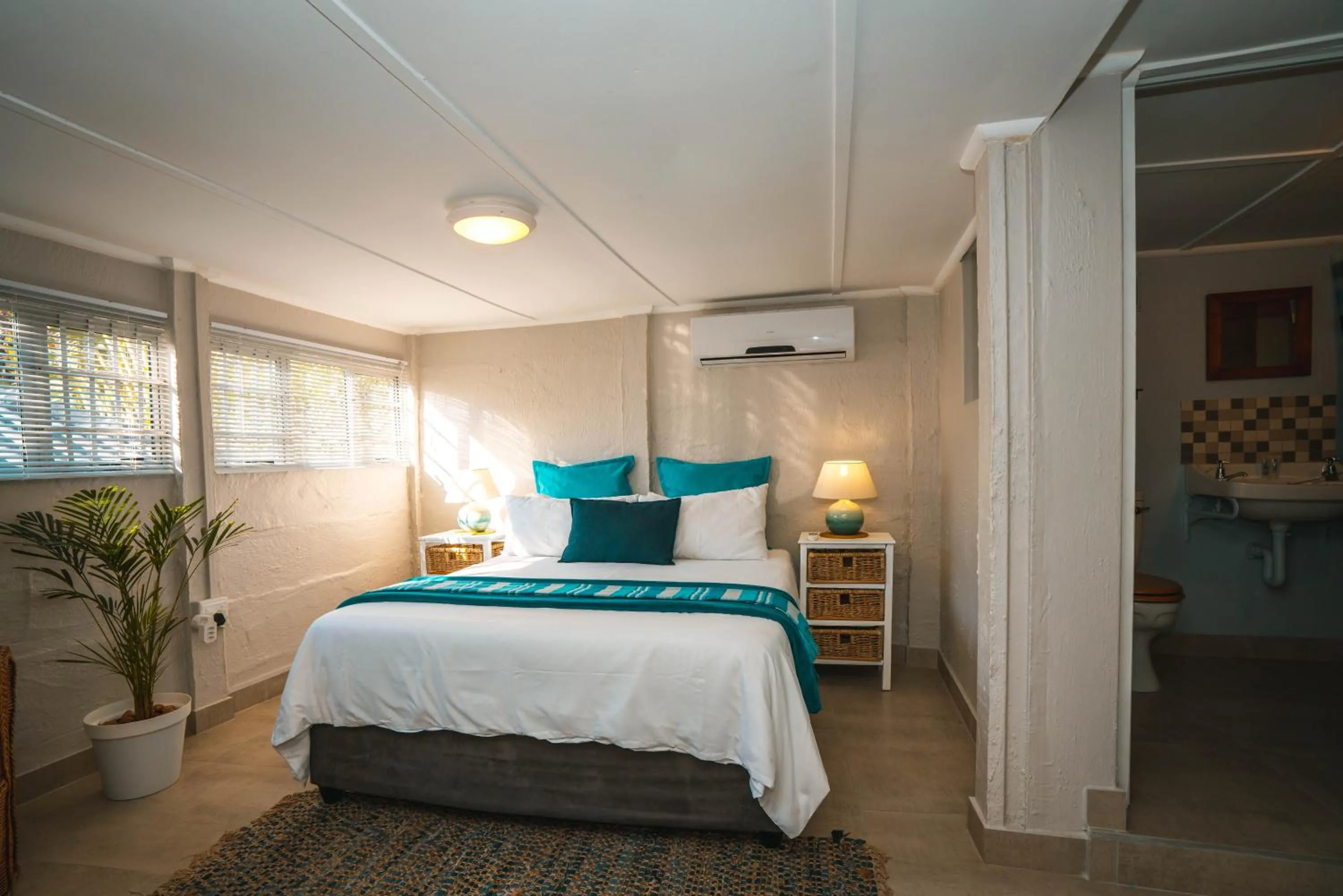 Bed in Surf Motel