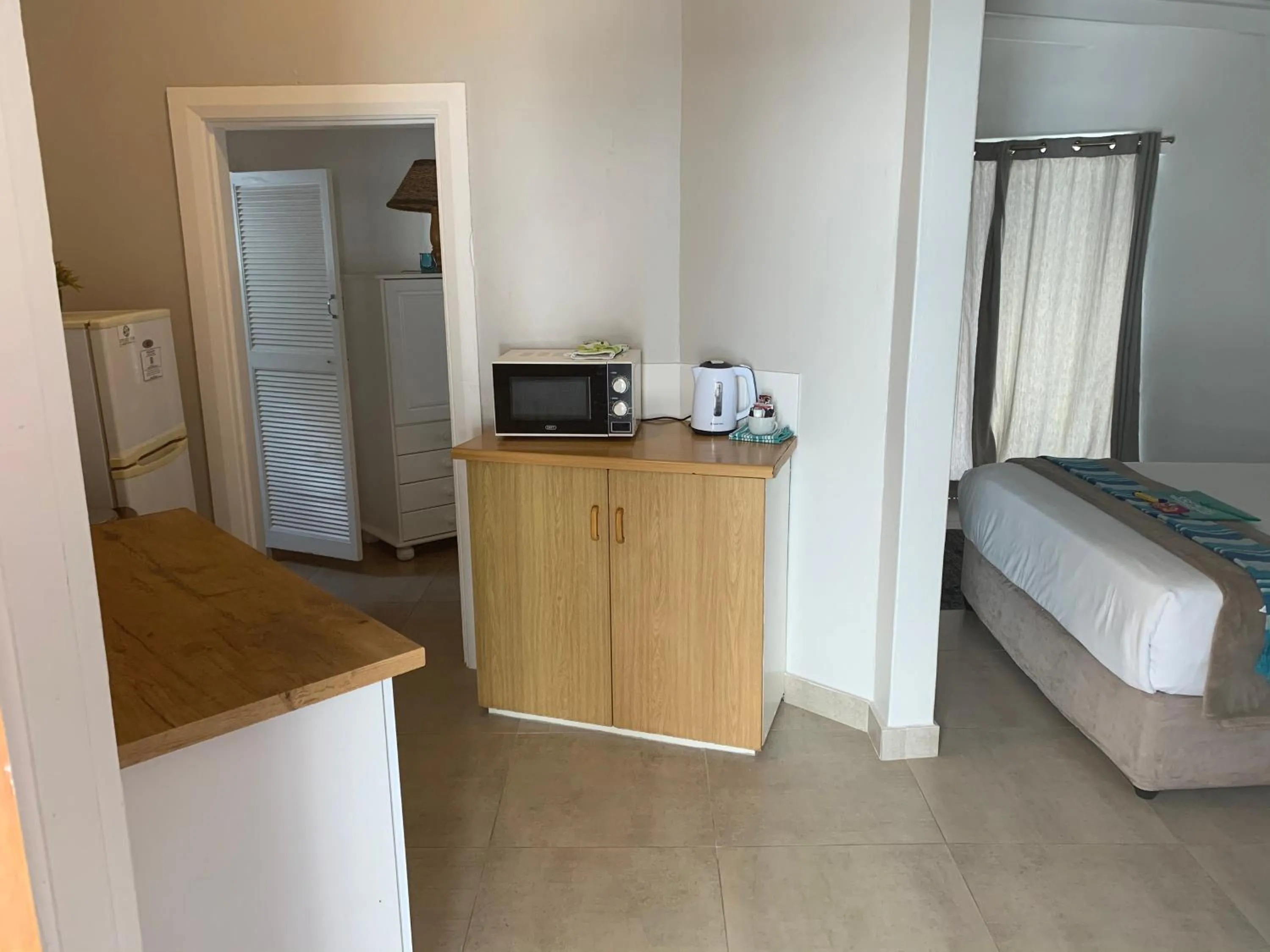 Bed in Surf Motel