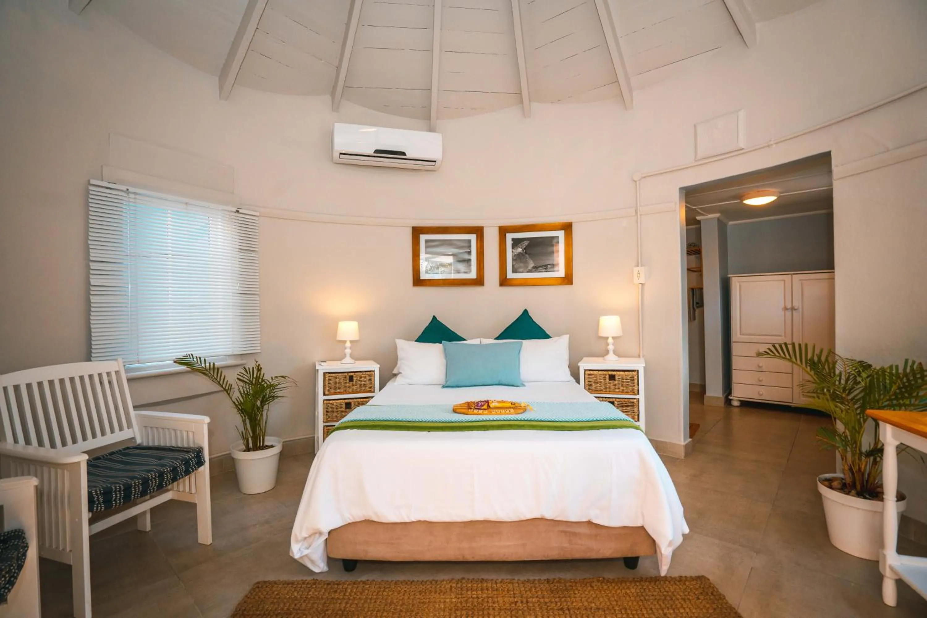 Bed in Surf Motel