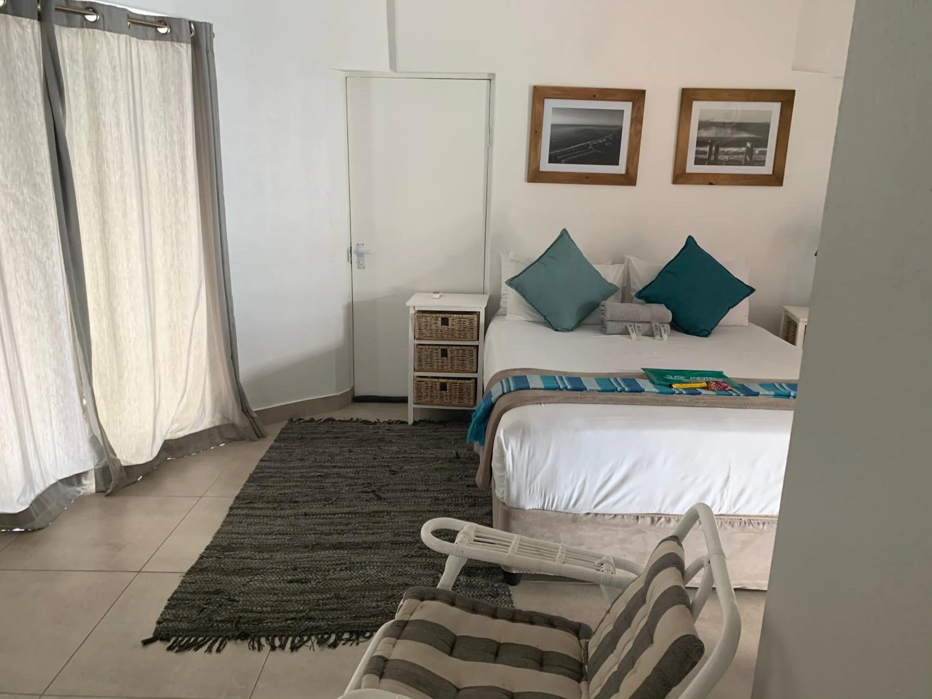 Bed in Surf Motel