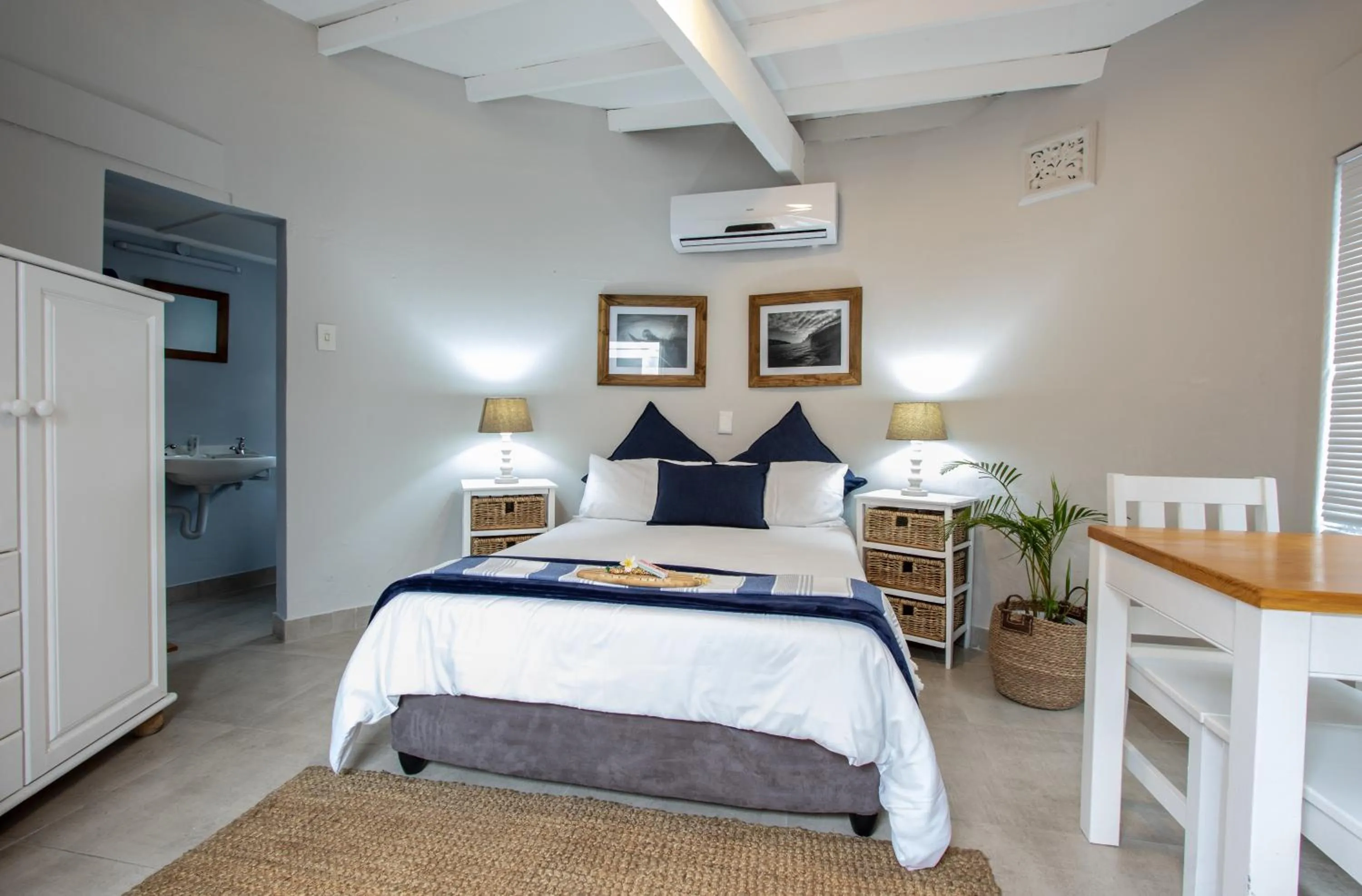Bed in Surf Motel