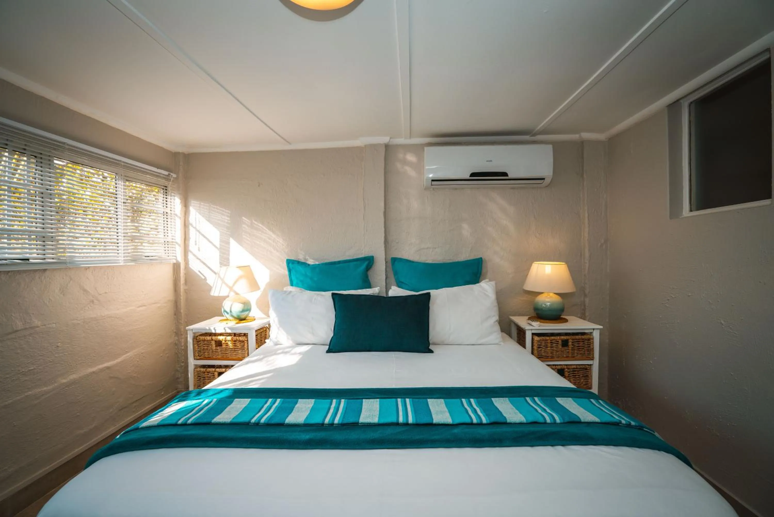 Bed in Surf Motel