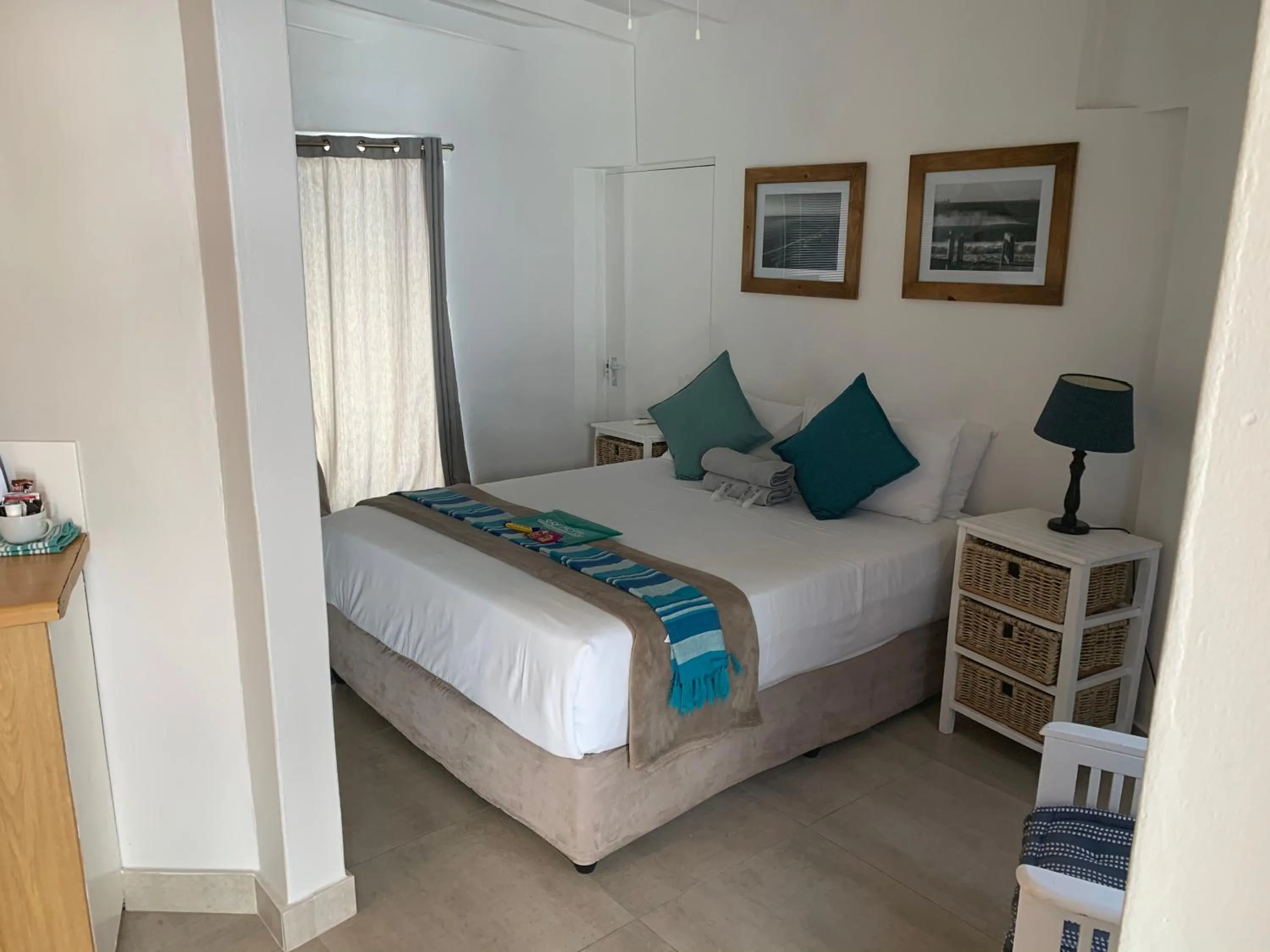 Bed in Surf Motel