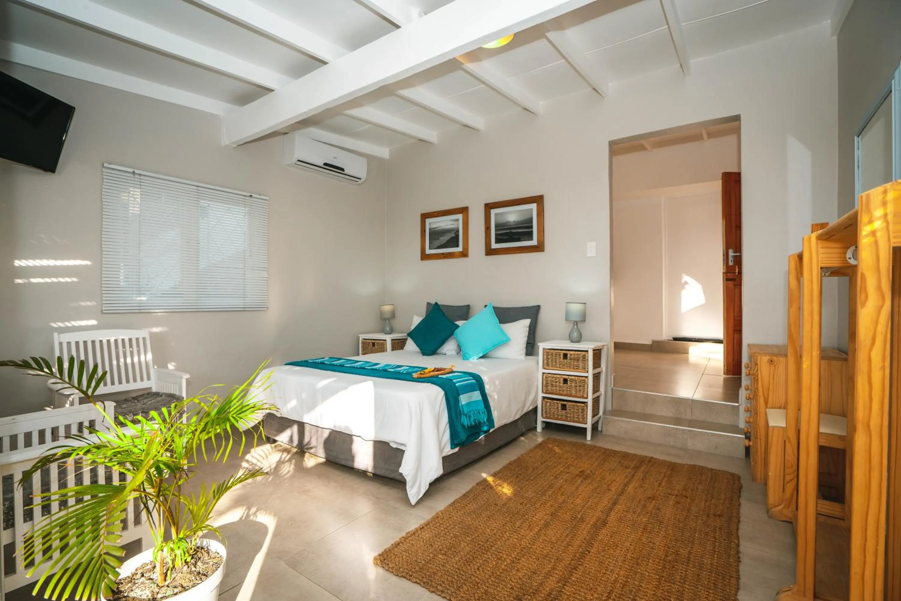 Bed in Surf Motel