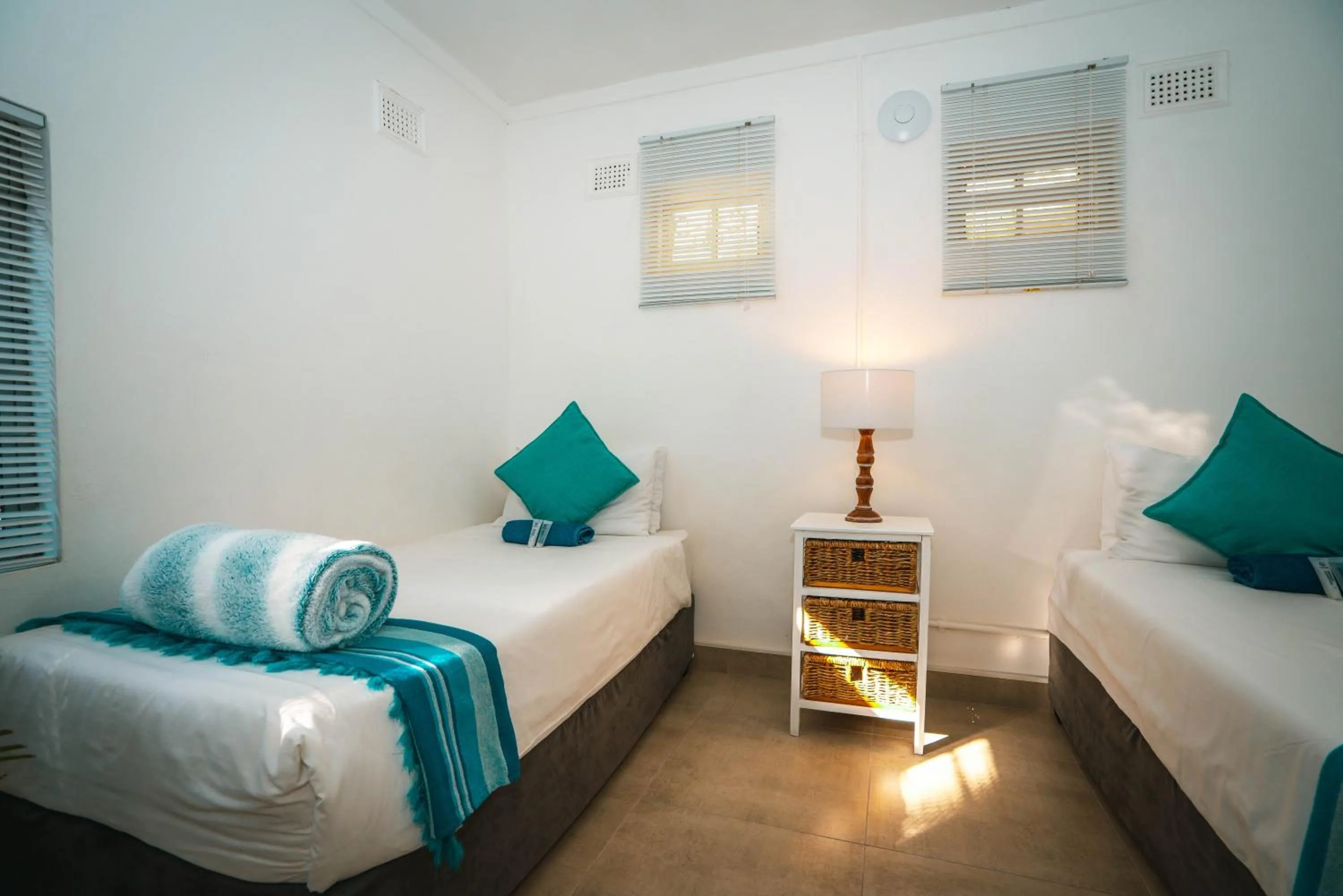 Bed in Surf Motel