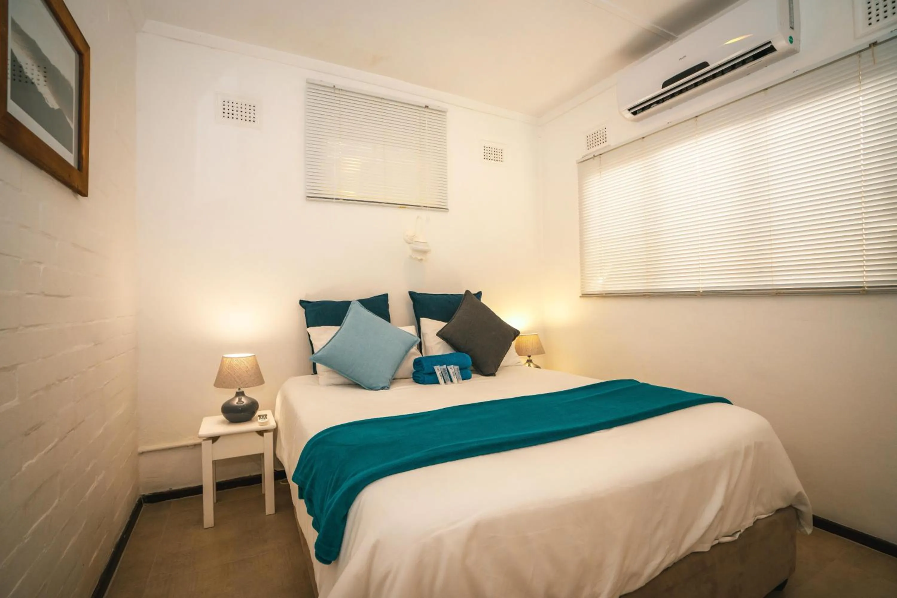 Bed in Surf Motel