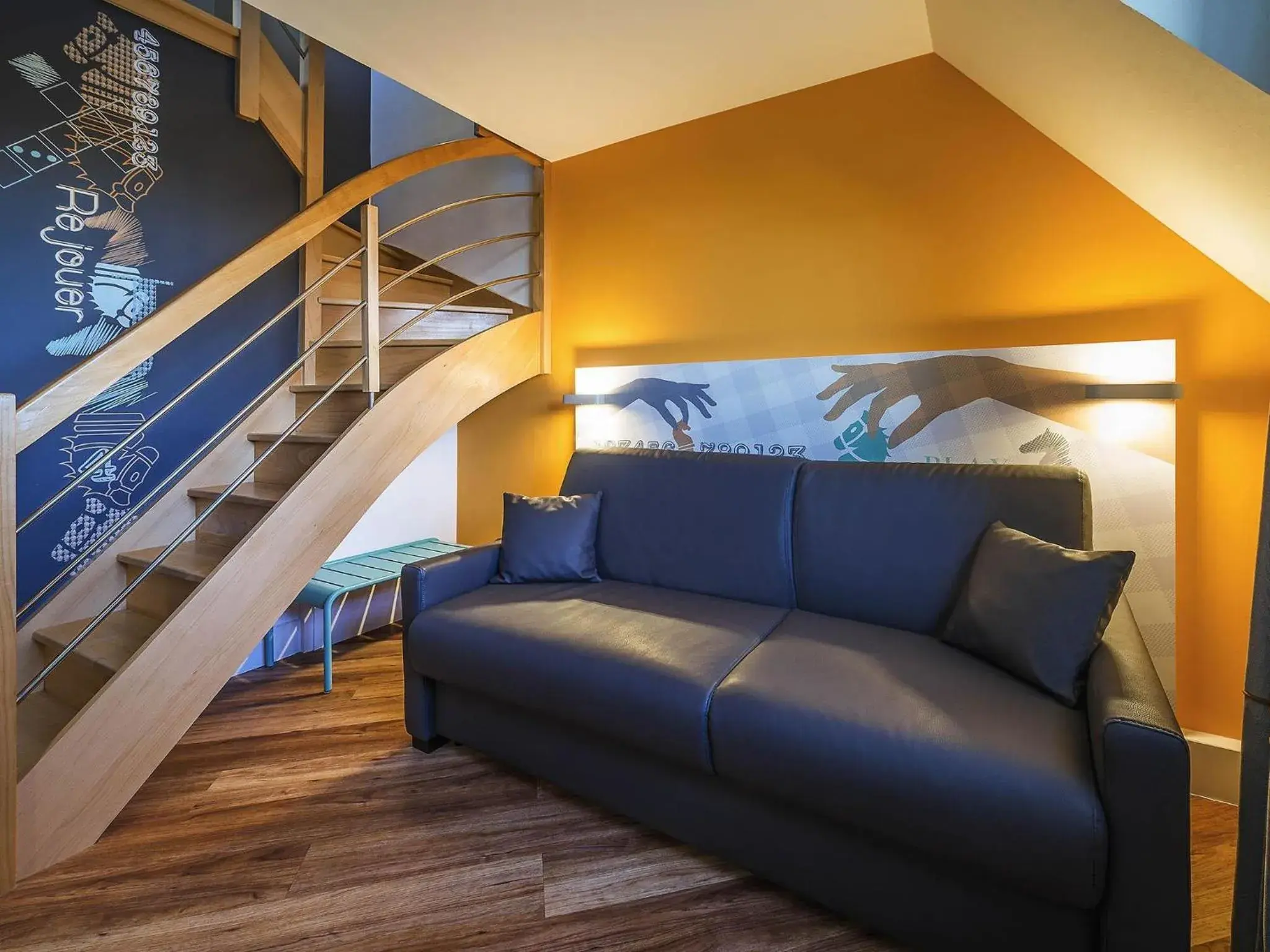 Bedroom in ibis Styles Deauville Centre Bedroom in ibis Styles Deauville Centre