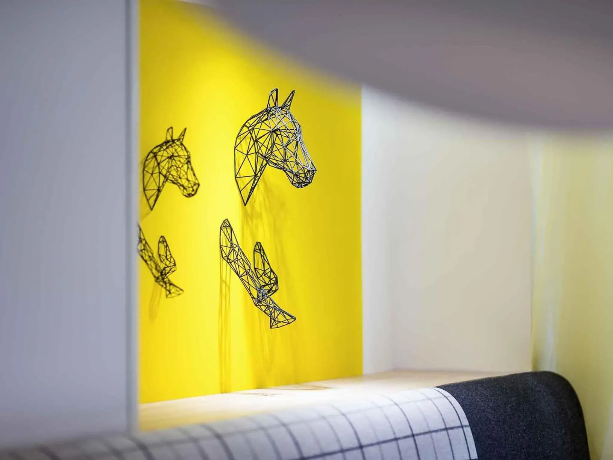 Lounge or bar, Bed in ibis Styles Deauville Centre Lounge or bar, Bed in ibis Styles Deauville Centre