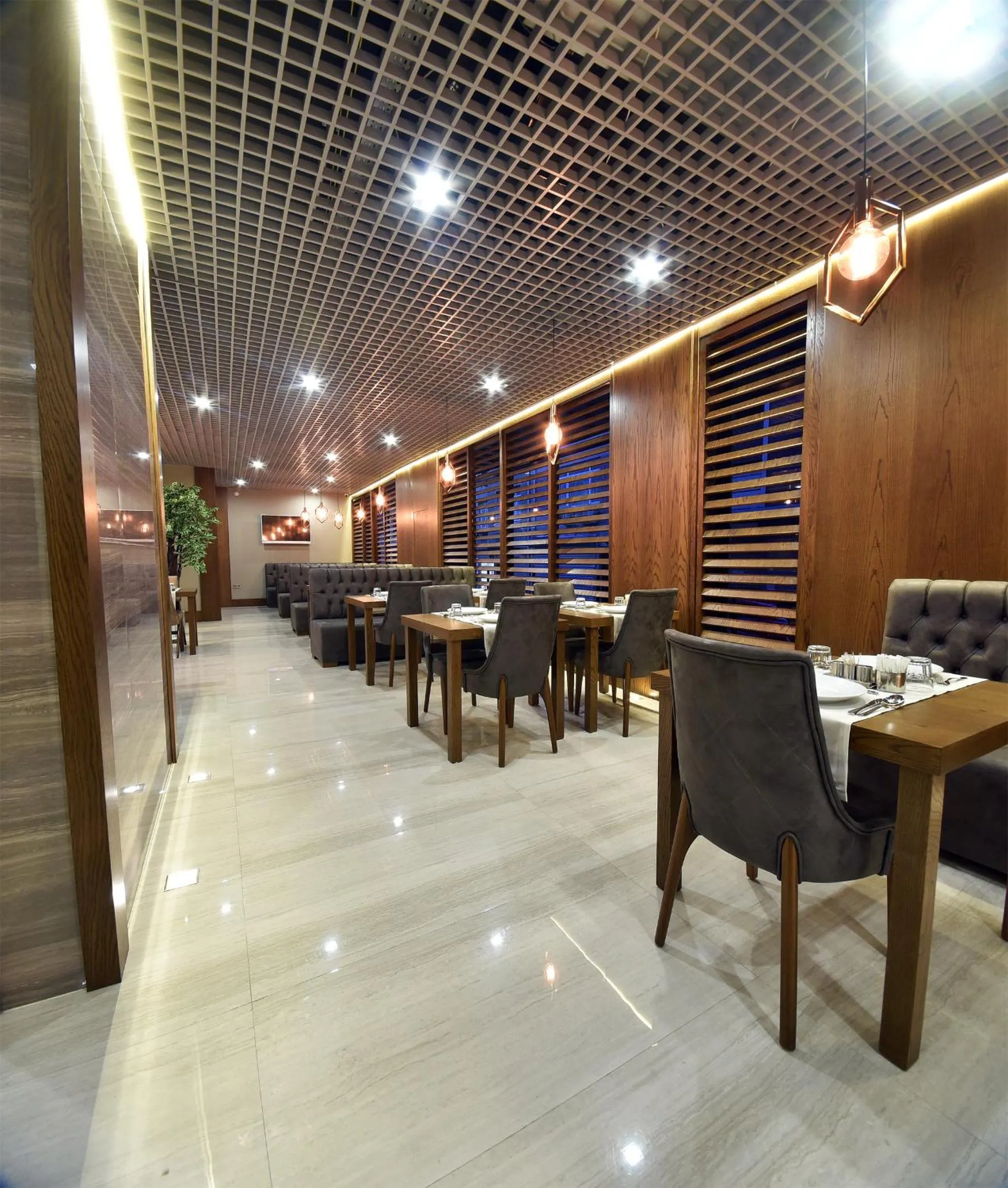 Restaurant/places to eat in The Elegant Hotel