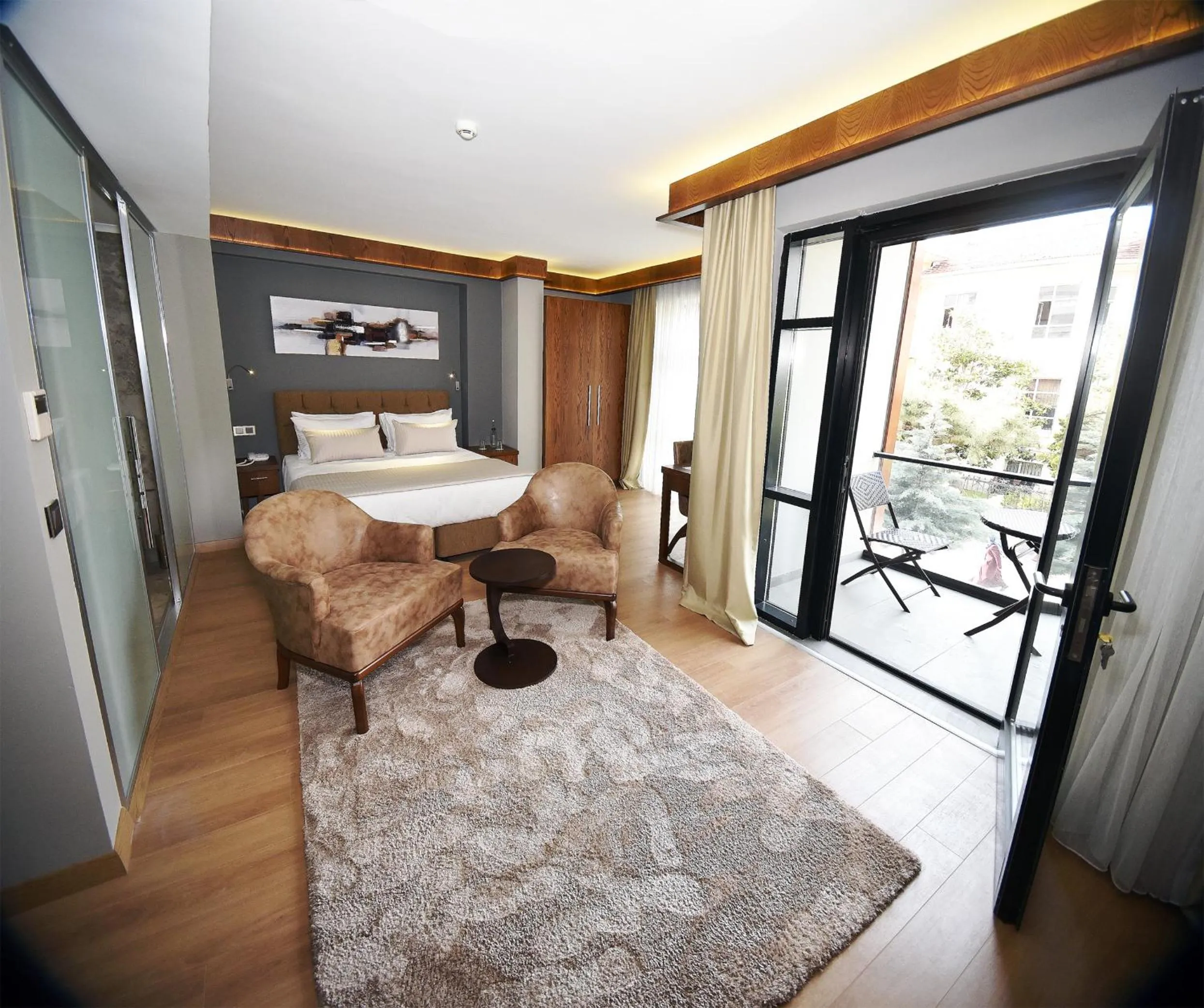 Bed in The Elegant Hotel