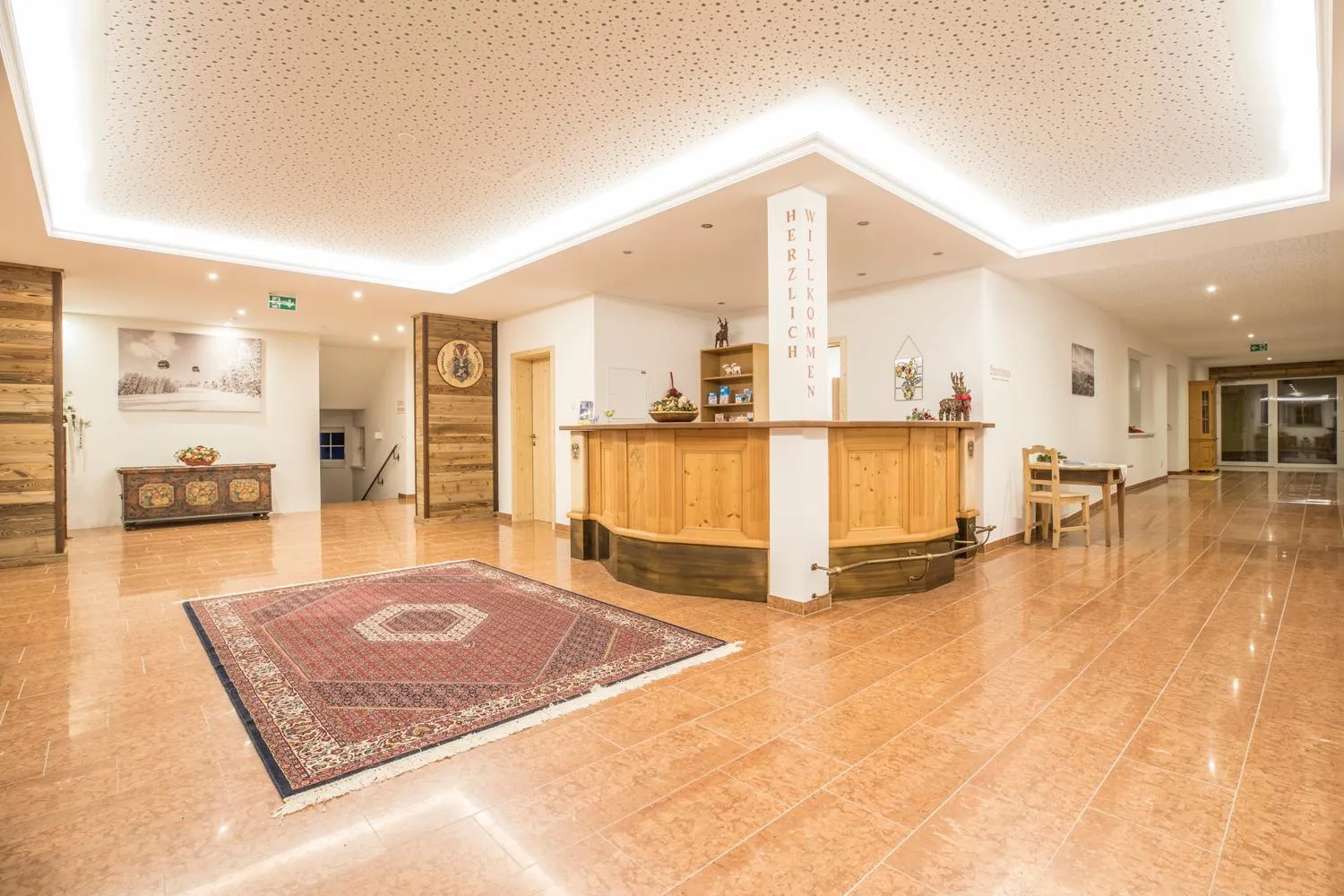 Lobby or reception in Aparthotel Paradies - Schrempfgut