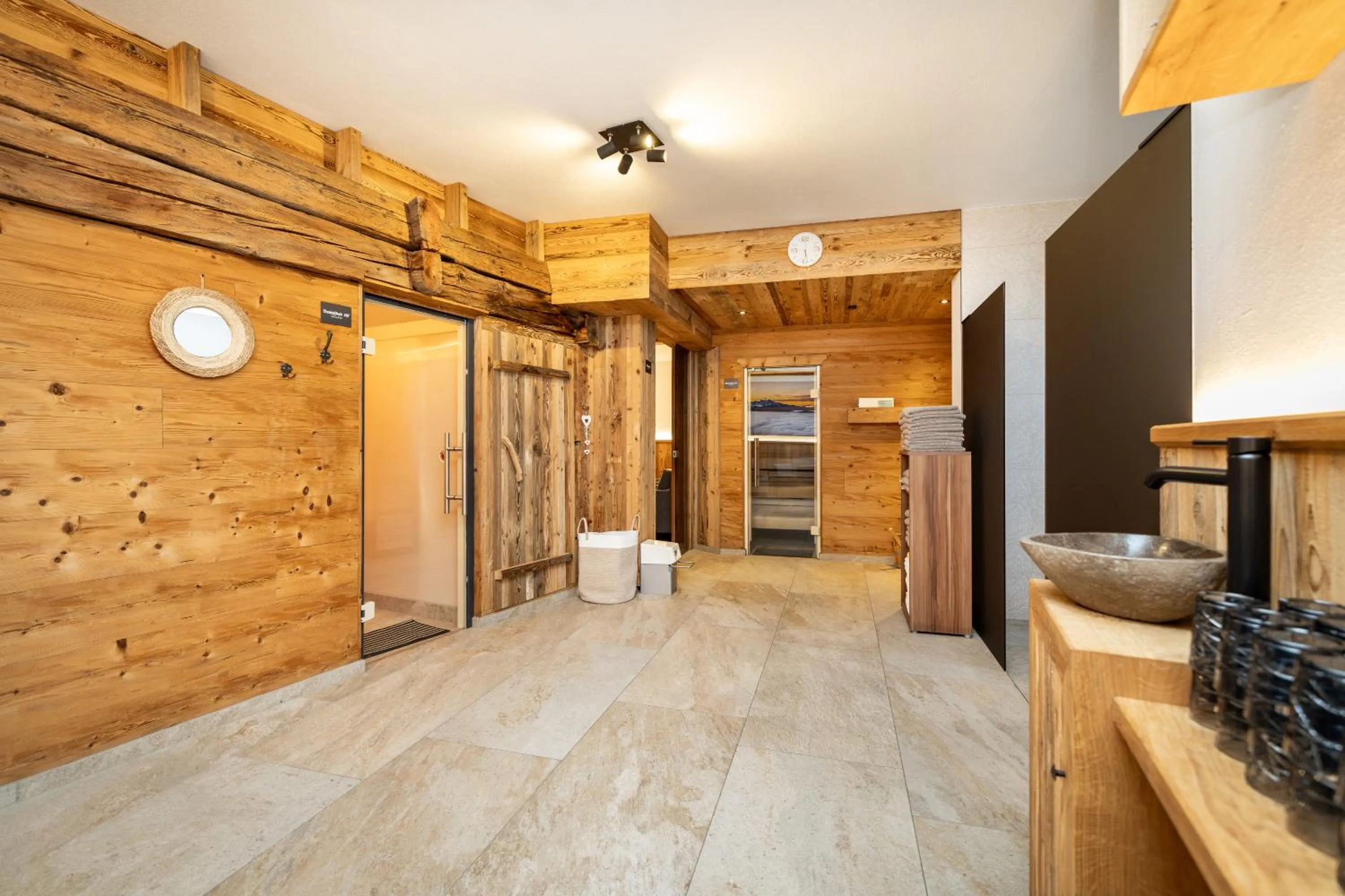 Sauna in Aparthotel Paradies - Schrempfgut