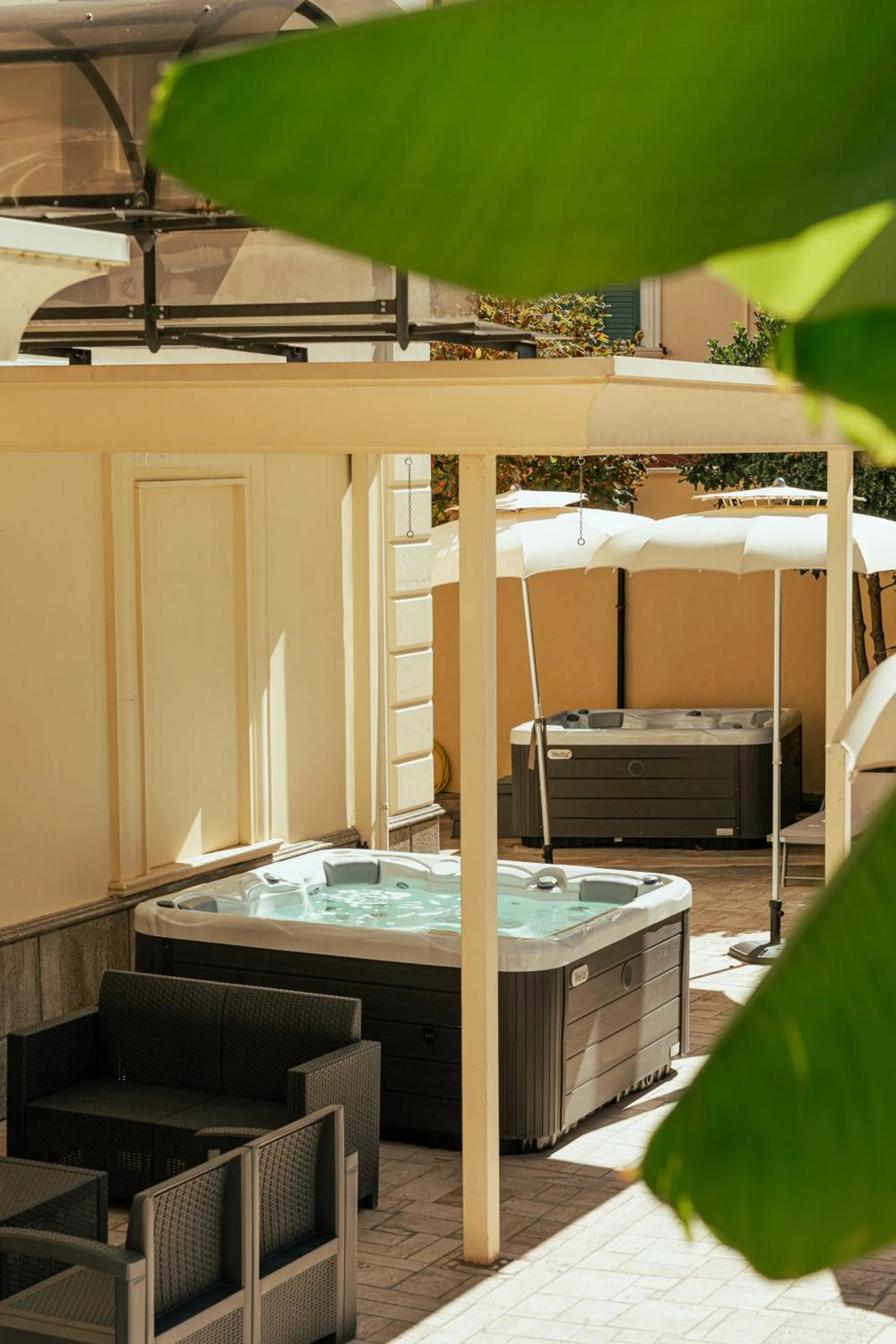 Hot Tub in Hotel Belsito Wellness & Spa