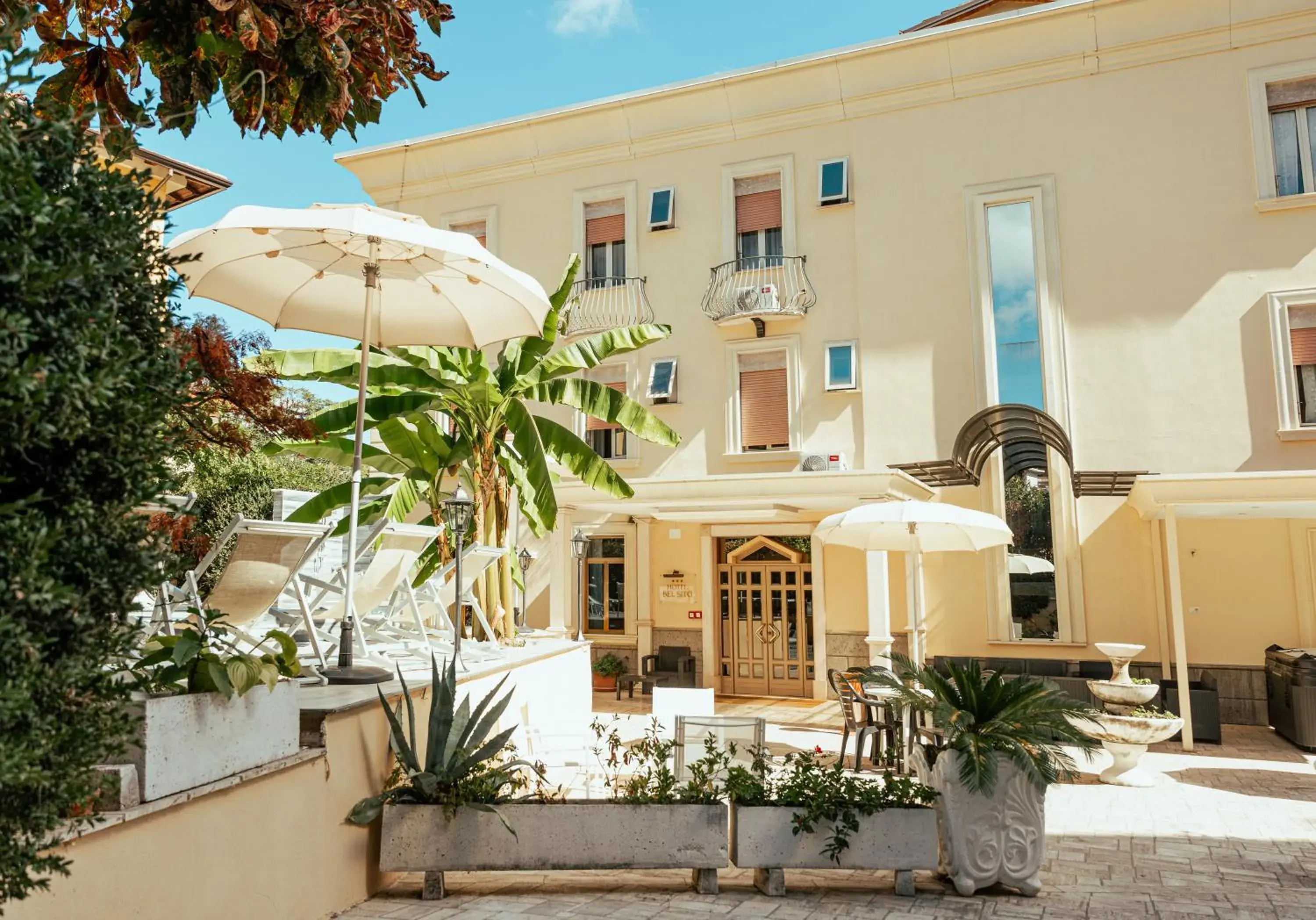 Property building in Hotel Belsito Wellness & Spa Property building in Hotel Belsito Wellness & Spa