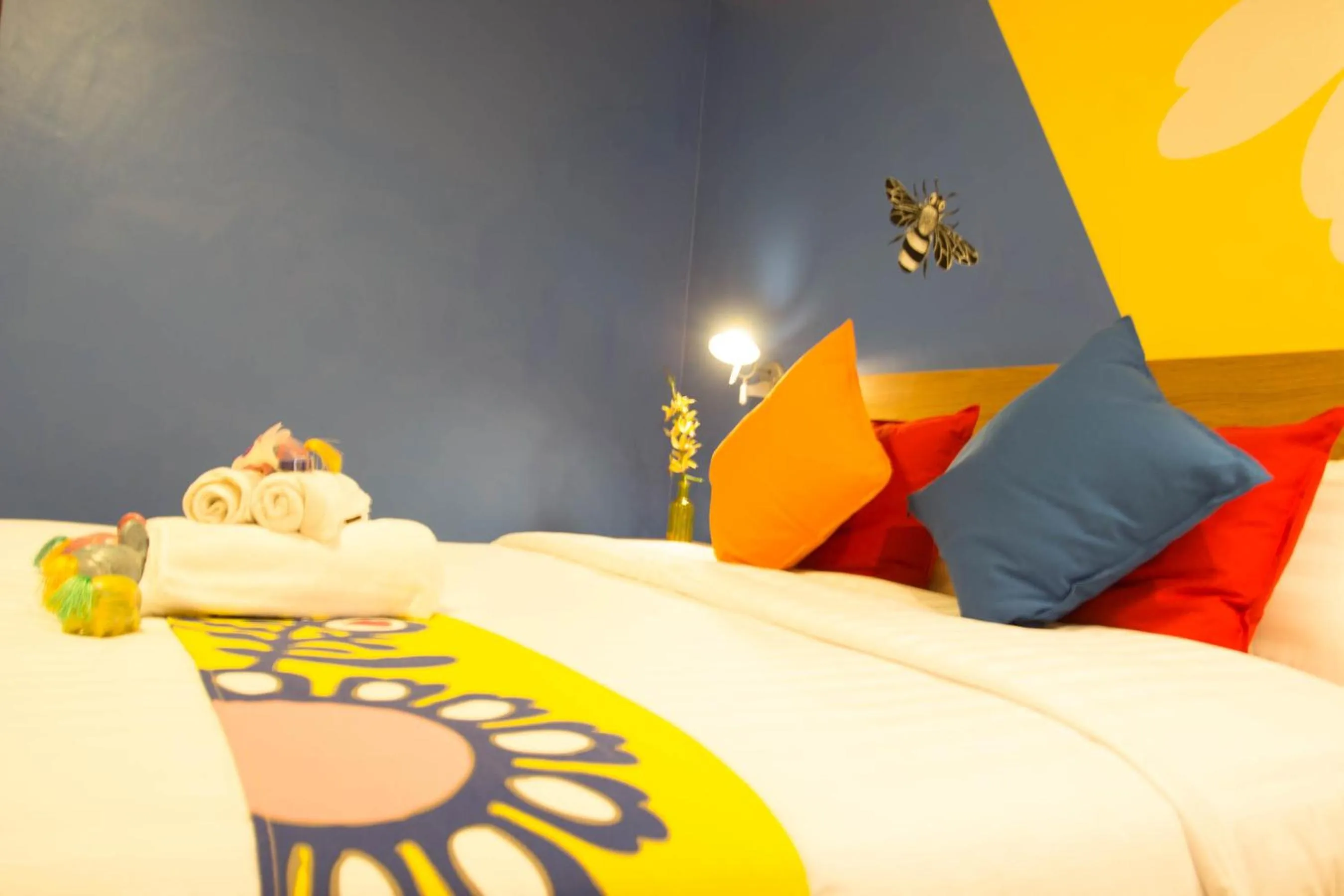 Bed in Non Nid Non Noi Design Residence