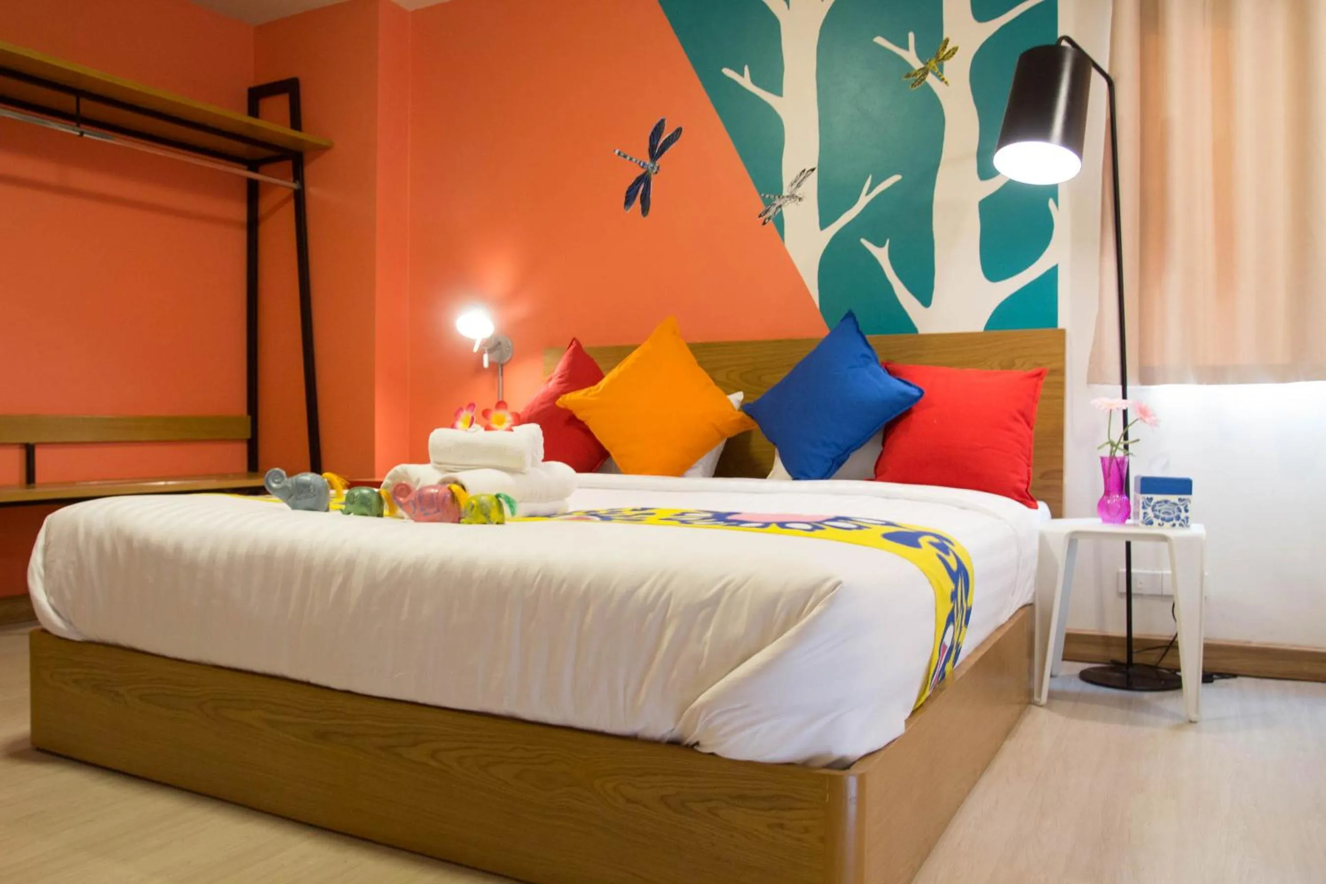 Bed in Non Nid Non Noi Design Residence