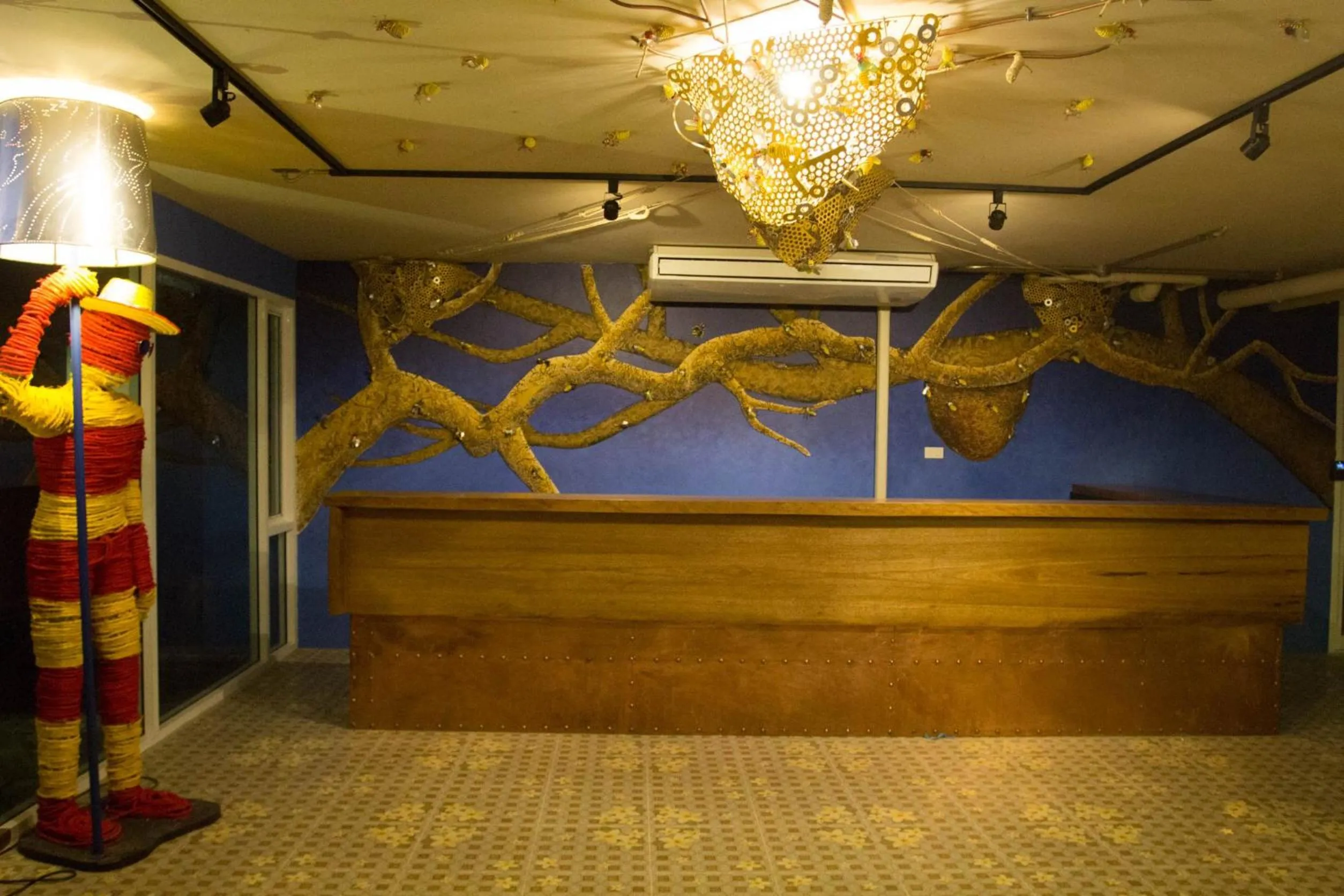 Lobby or reception in Non Nid Non Noi Design Residence