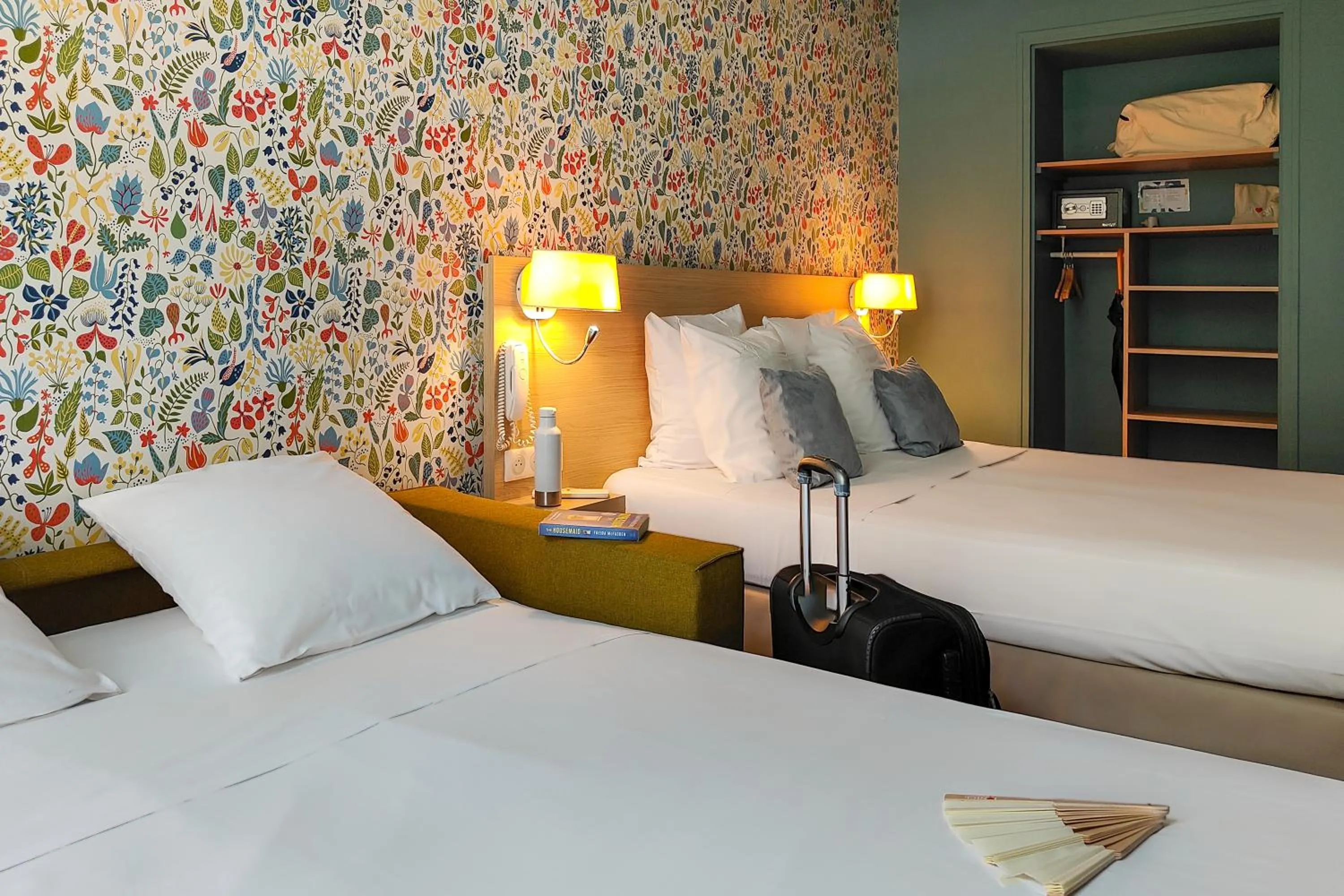 Photo of the whole room, Bed in Hôtel Du Centre, un hôtel AMMI