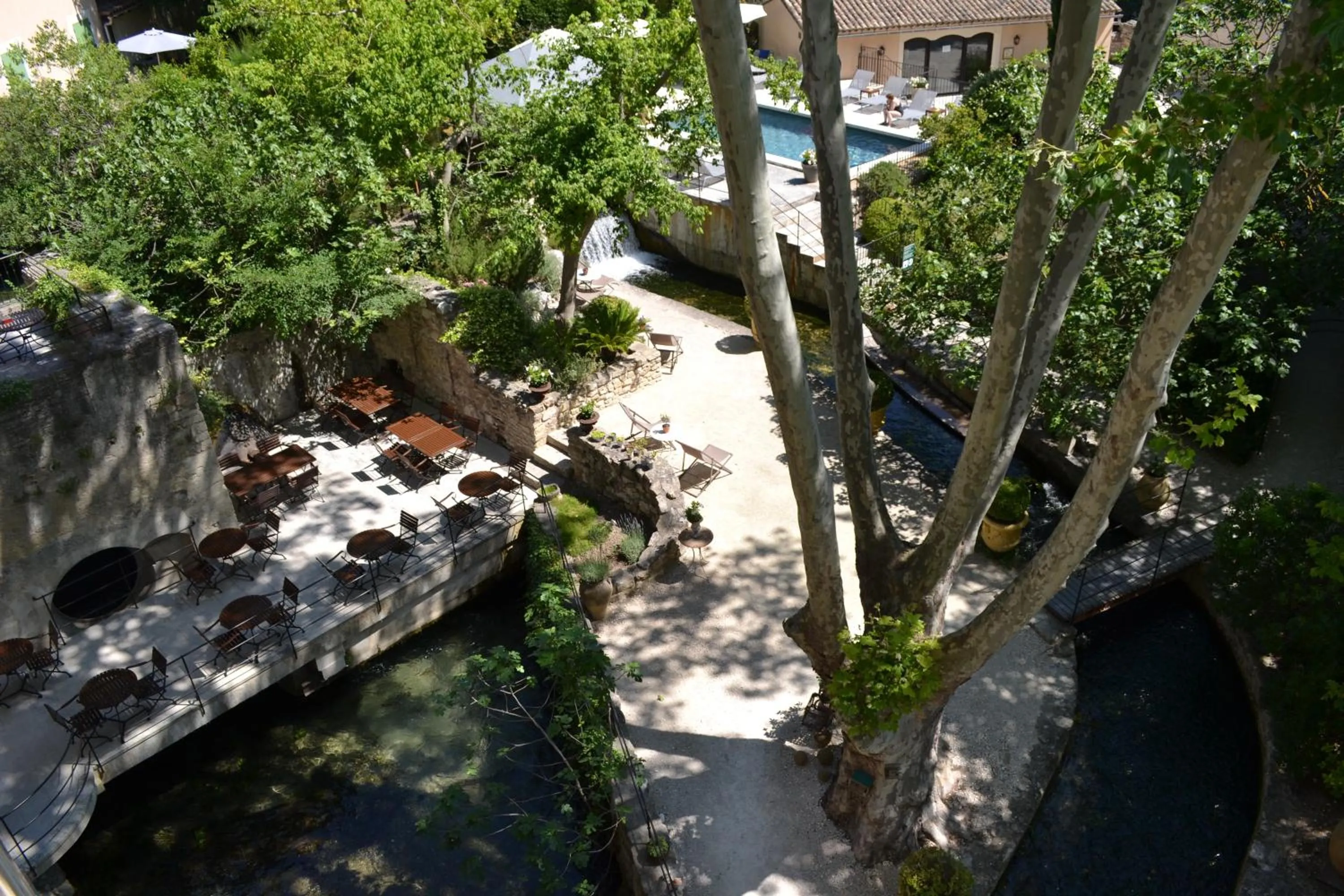 Garden in Hotel du Poète