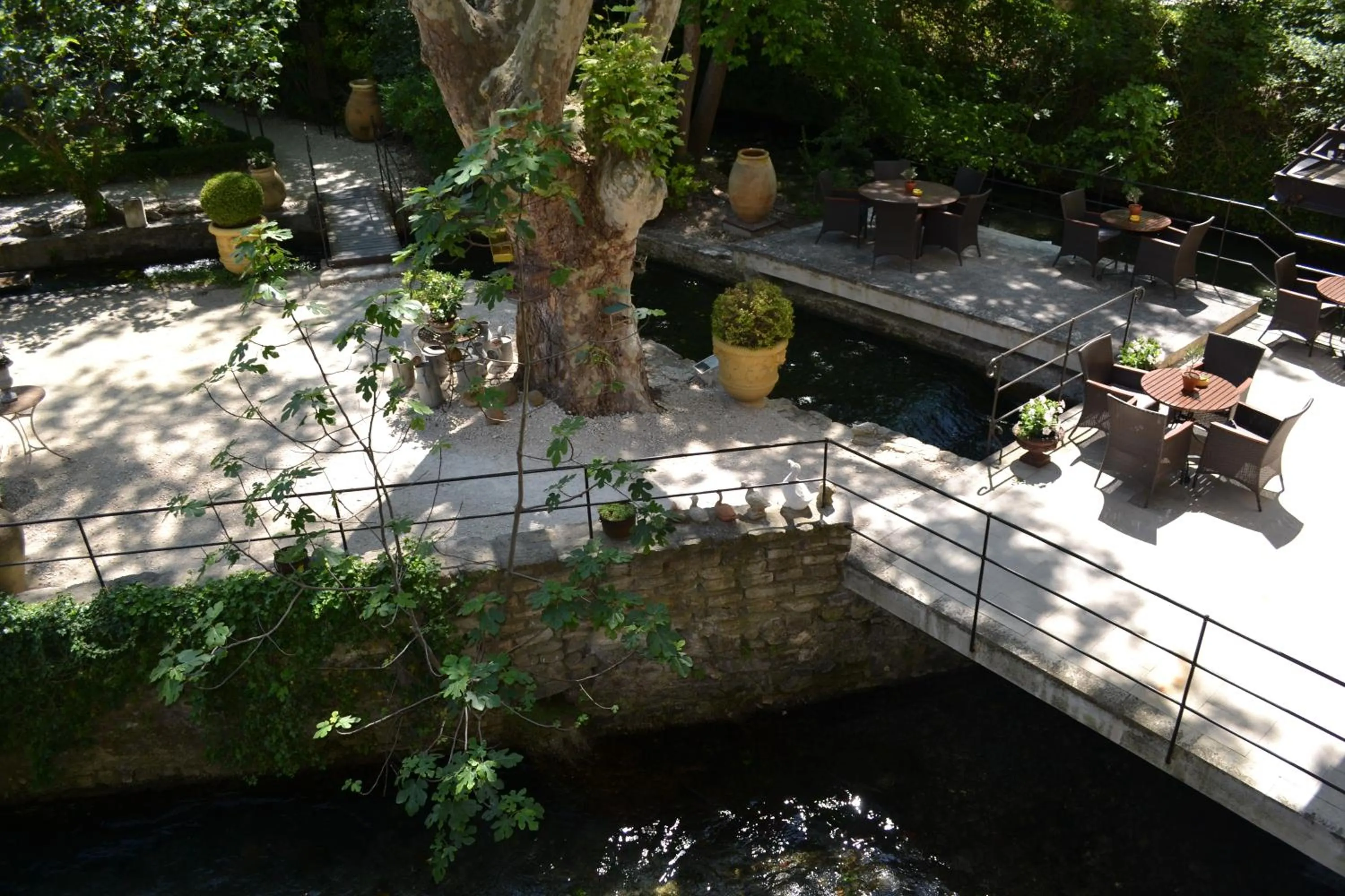 Garden in Hotel du Poète