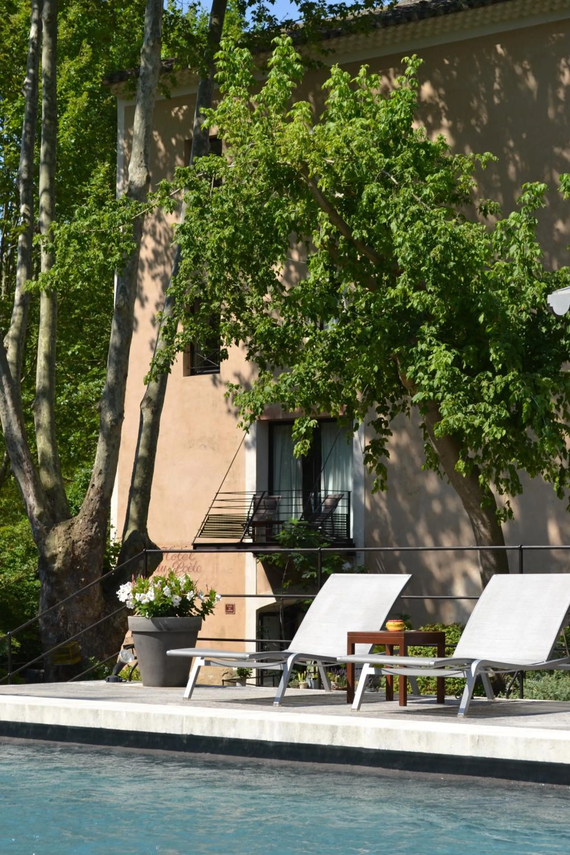 Balcony/Terrace in Hotel du Poète